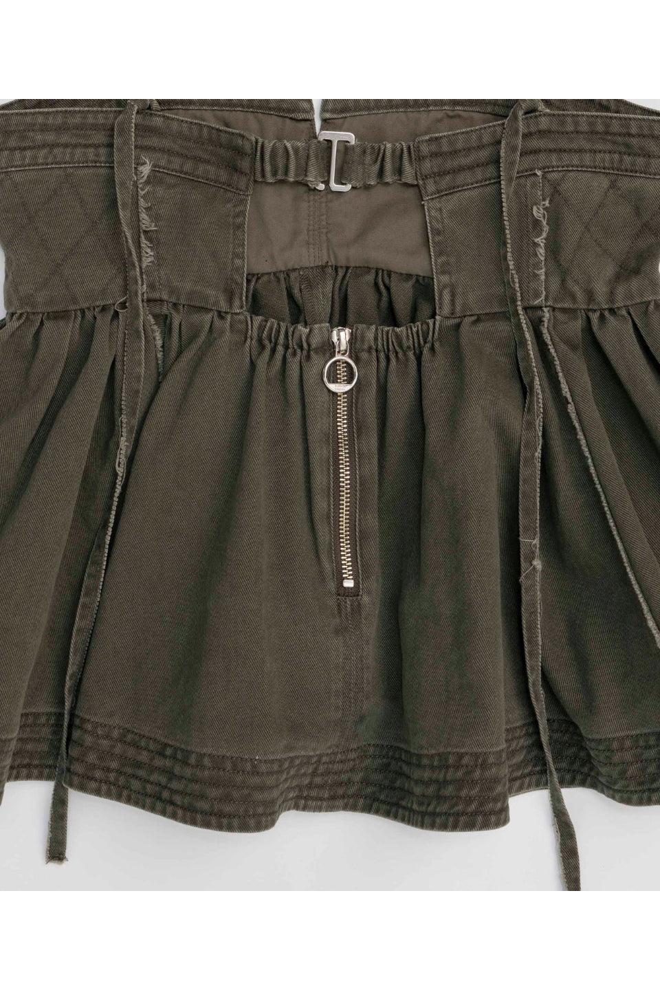 MAISON SPECIAL-Washed Peplum Tops-NOWALL
