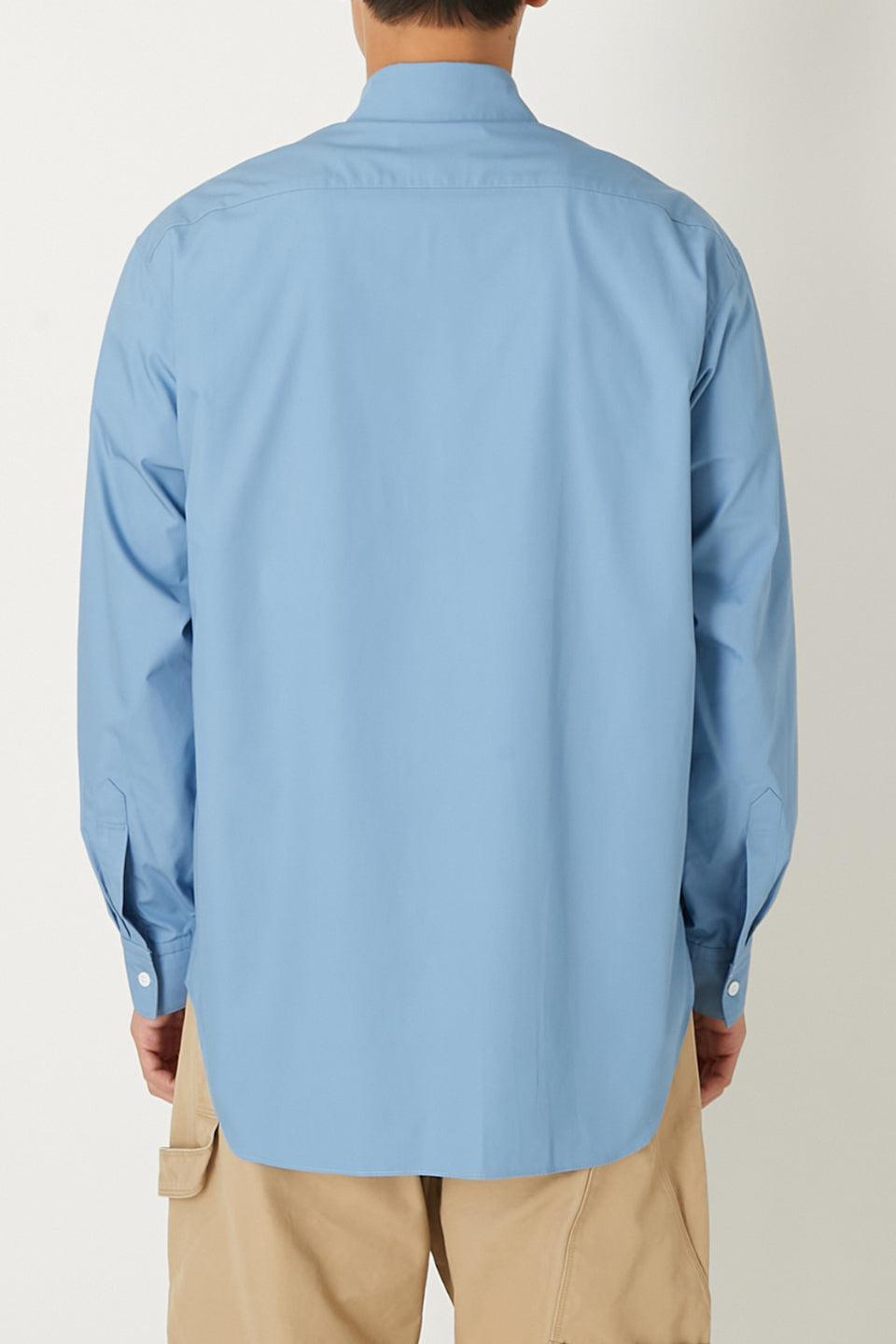 ALMOSTBLACK-Wvn Code Embroidery Dress Shirts-NOWALL