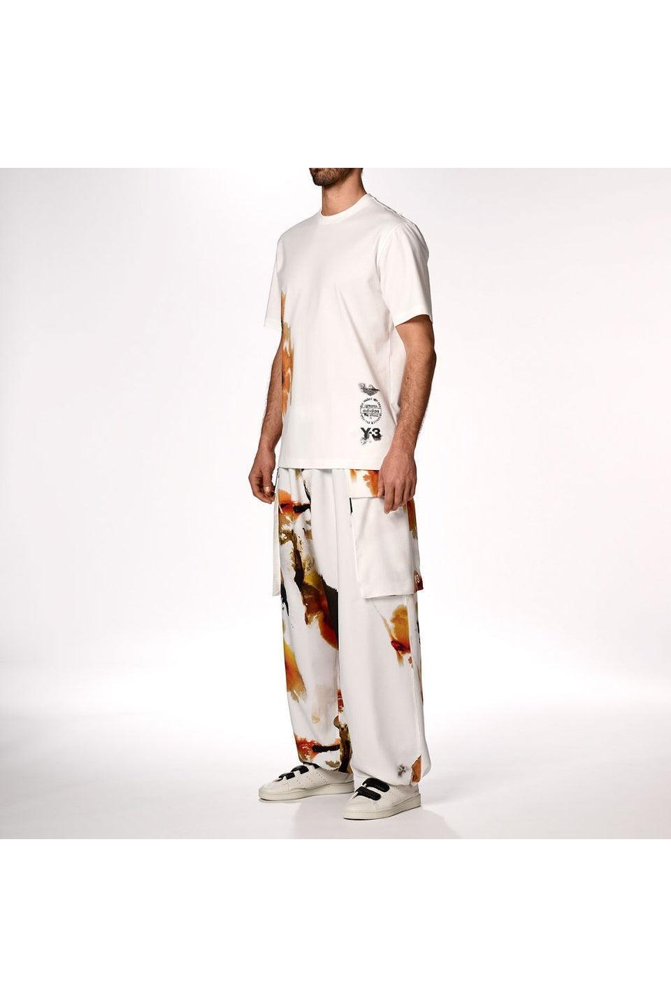 Y-3-Y-3 AOP Short Sleeve Tee-NOWALL