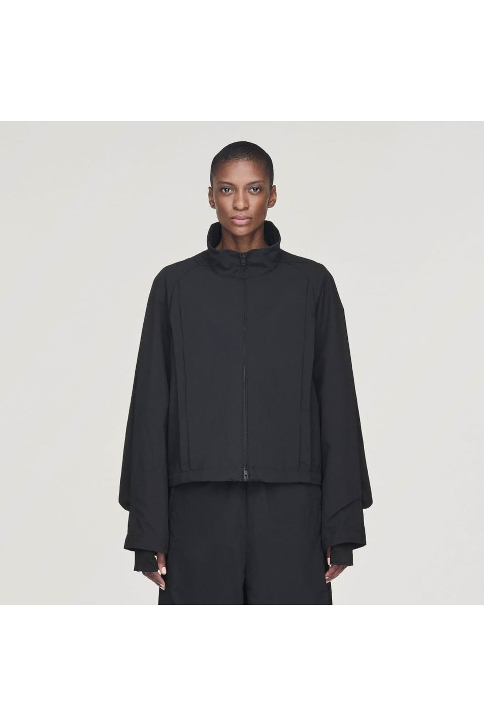 Y-3-Y-3 CROPPED NYLON JACKET-NOWALL