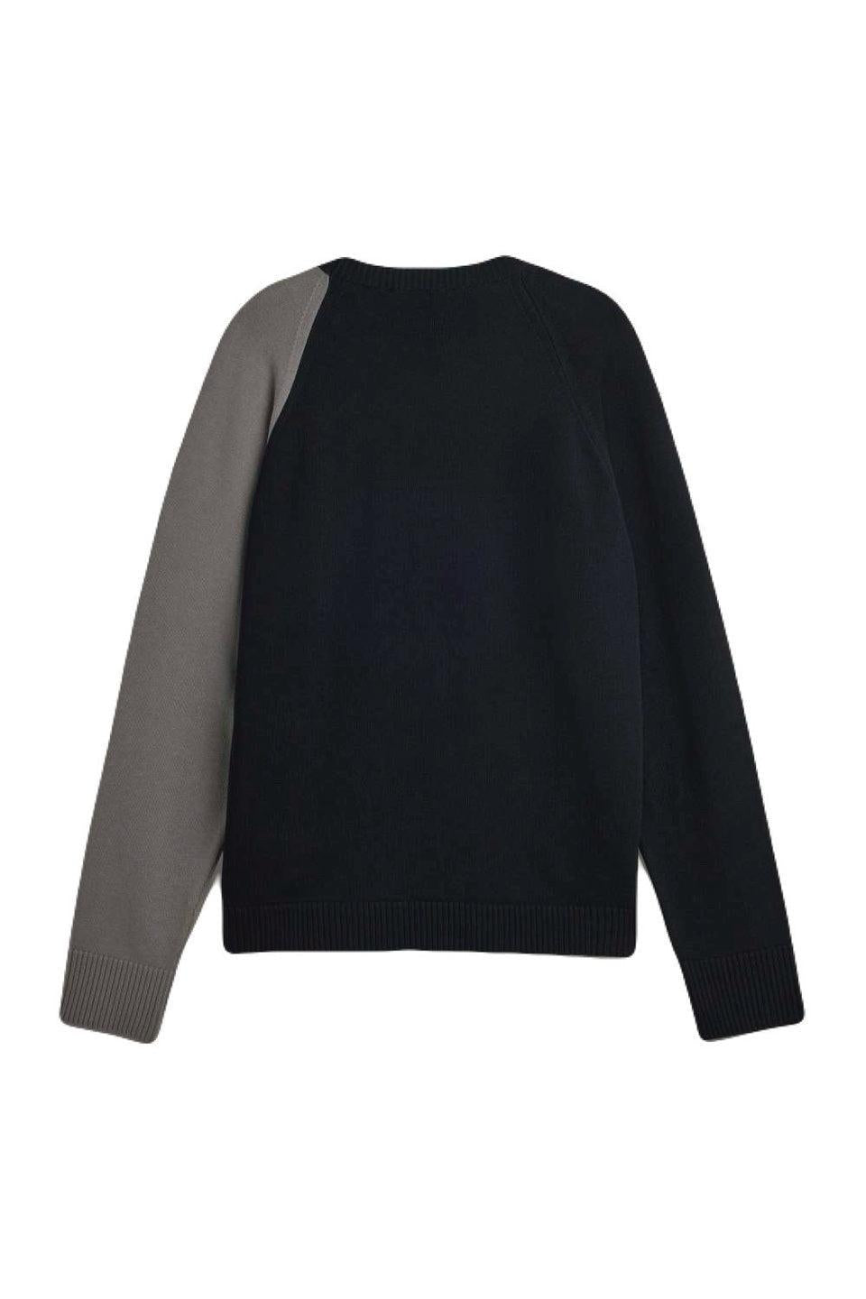 Y-3-Y-3 LOGO KNIT CREW-NOWALL