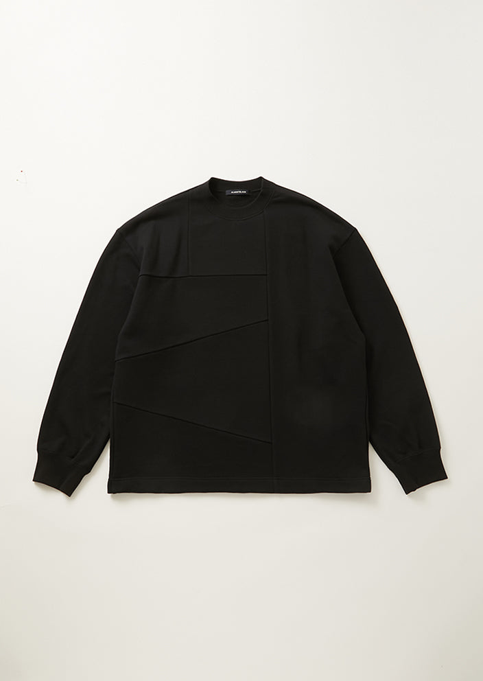 ALMOSTBLACK-YI-KATSURA SEAM SWEAT-NOWALL