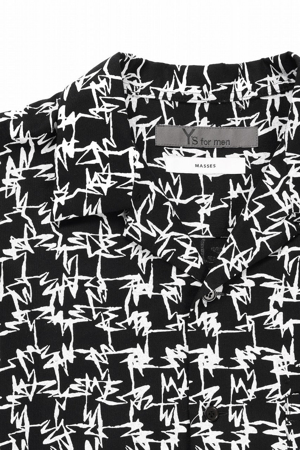 Y's for men-Y's for men x MASSES OPEN COLLAR SHIRT-NOWALL