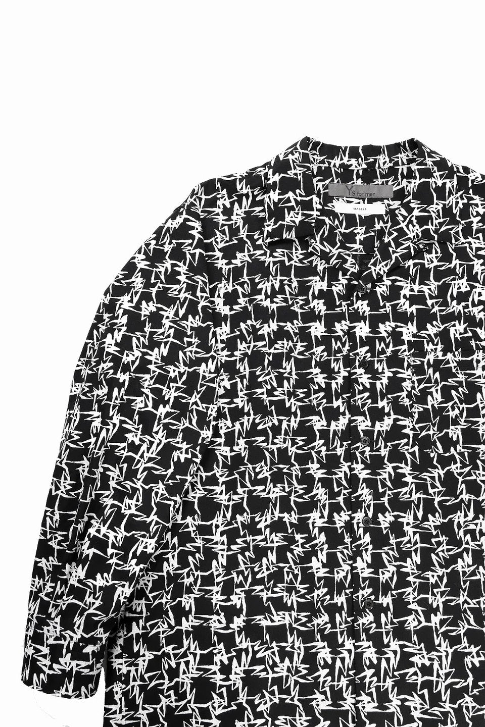 Y's for men-Y's for men x MASSES OPEN COLLAR SHIRT-NOWALL