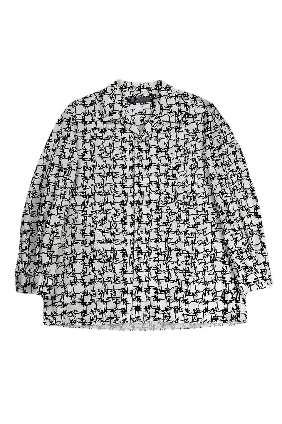 Y's for men-Y's for men x MASSES OPEN COLLAR SHIRT-NOWALL