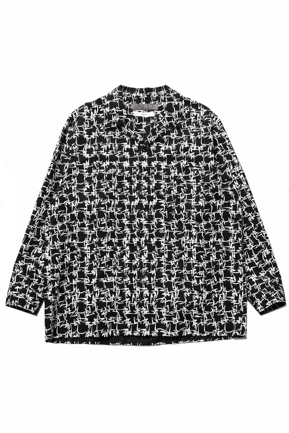 Y's for men x MASSES OPEN COLLAR SHIRT