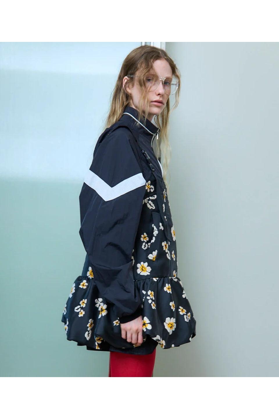 MAISON SPECIAL-【予約商品】Jacquard Balloon Tunic-NOWALL