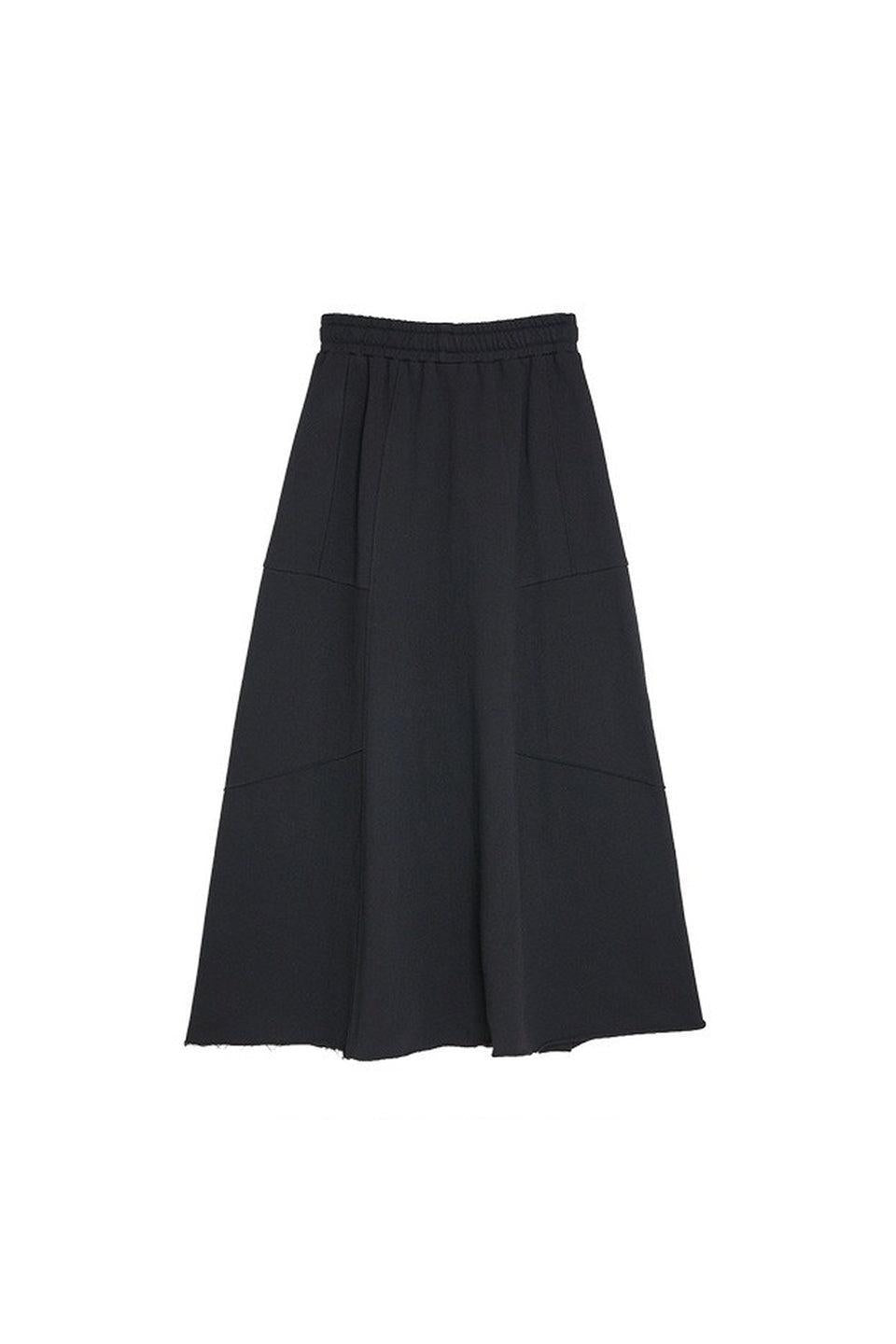MICALLE MICALLE-Zip Detail Wide Pants-NOWALL