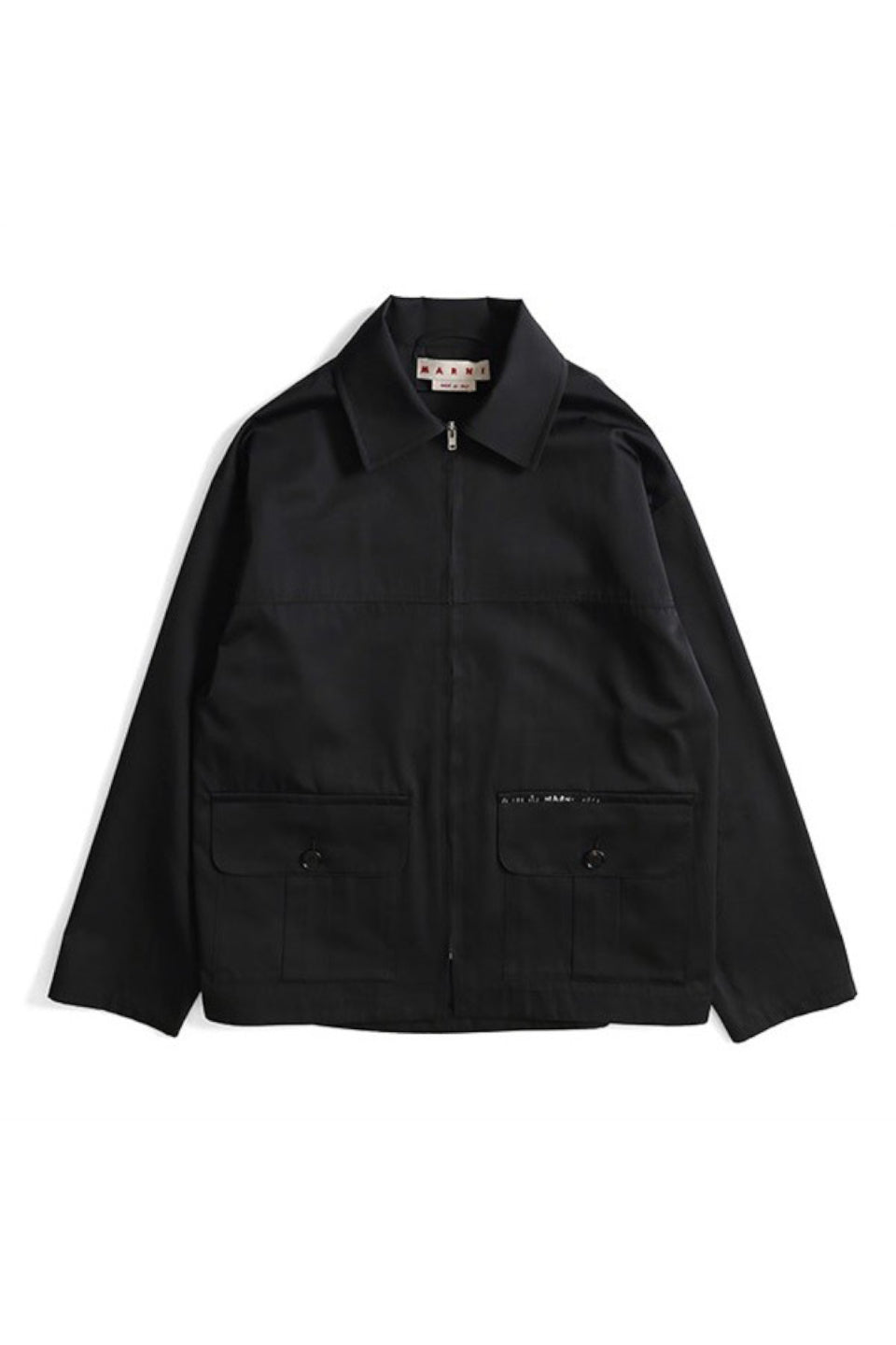 MARNI(マルニ) - Zipup Embroidery Jacket ジップアップ メンディング 