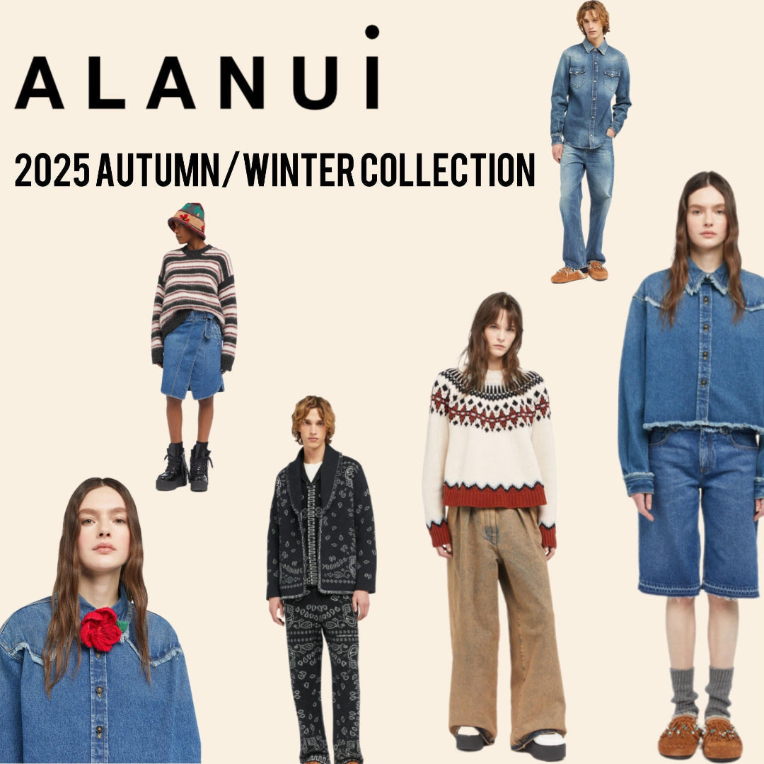 編み物が“ファッション”になる瞬間。ALANUI 2025AWコレクション at NOWALL