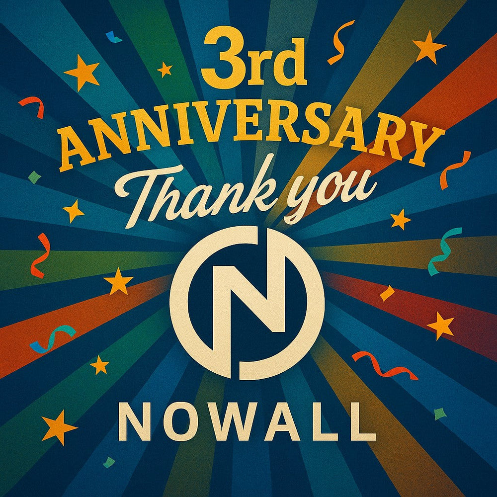 【NOWALL 3rd Anniversary】日頃の感謝を込めて。3周年記念3大企画スタート！