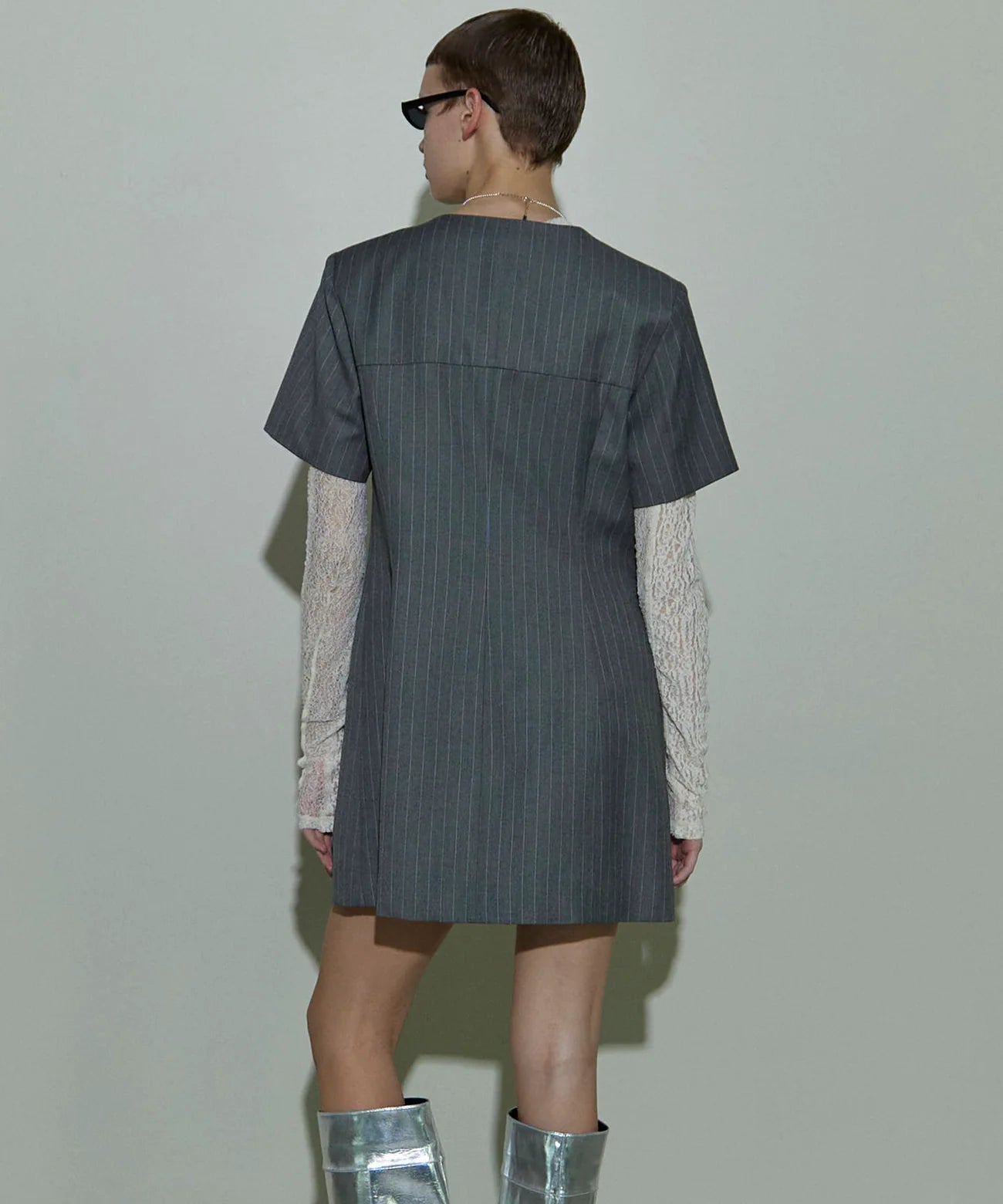 MAISON SPECIAL-【予約販売】Square SilhouetteTailor Tunic-NOWALL