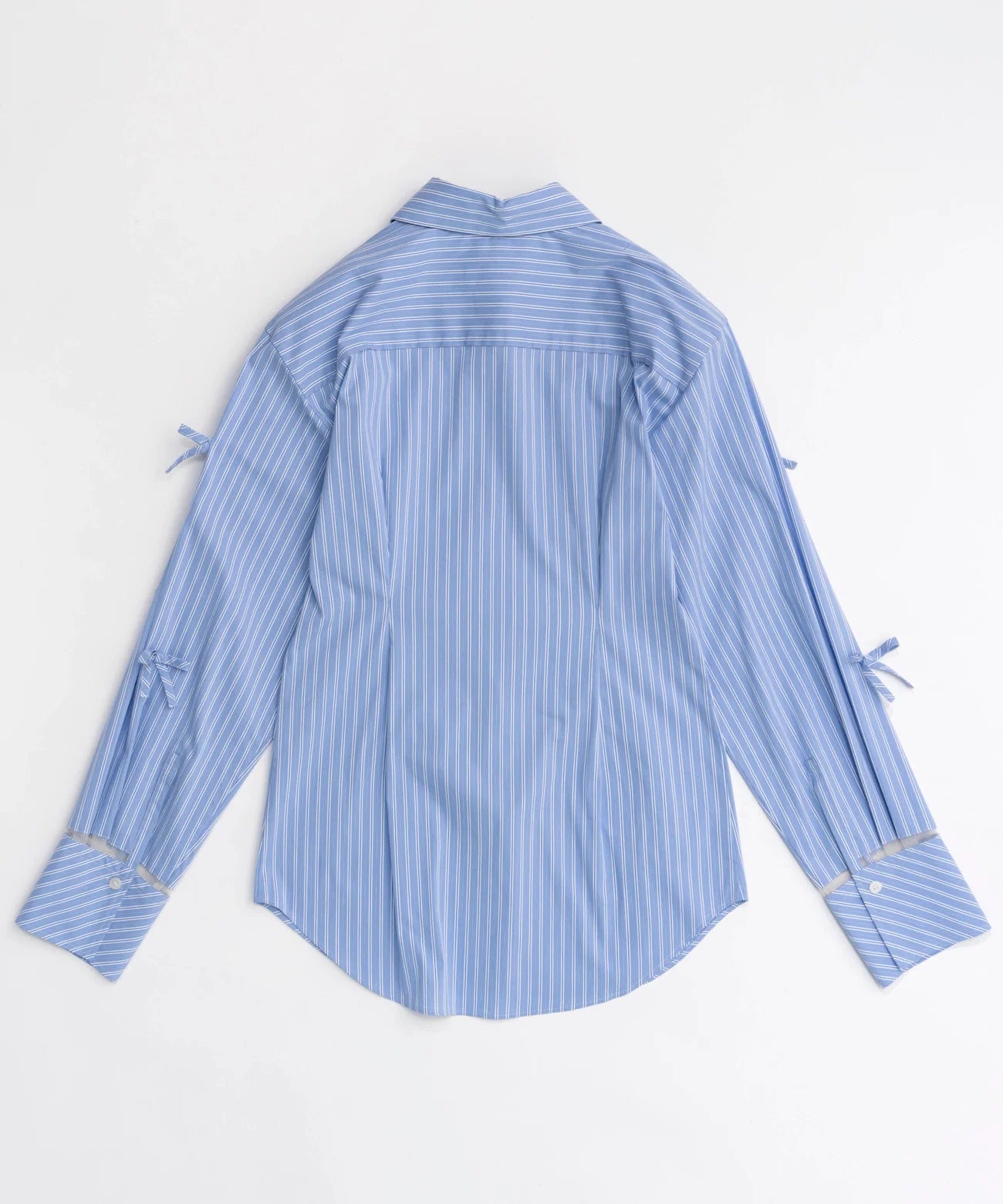 MAISON SPECIAL-Many Ribbon Narrow Shirt-NOWALL