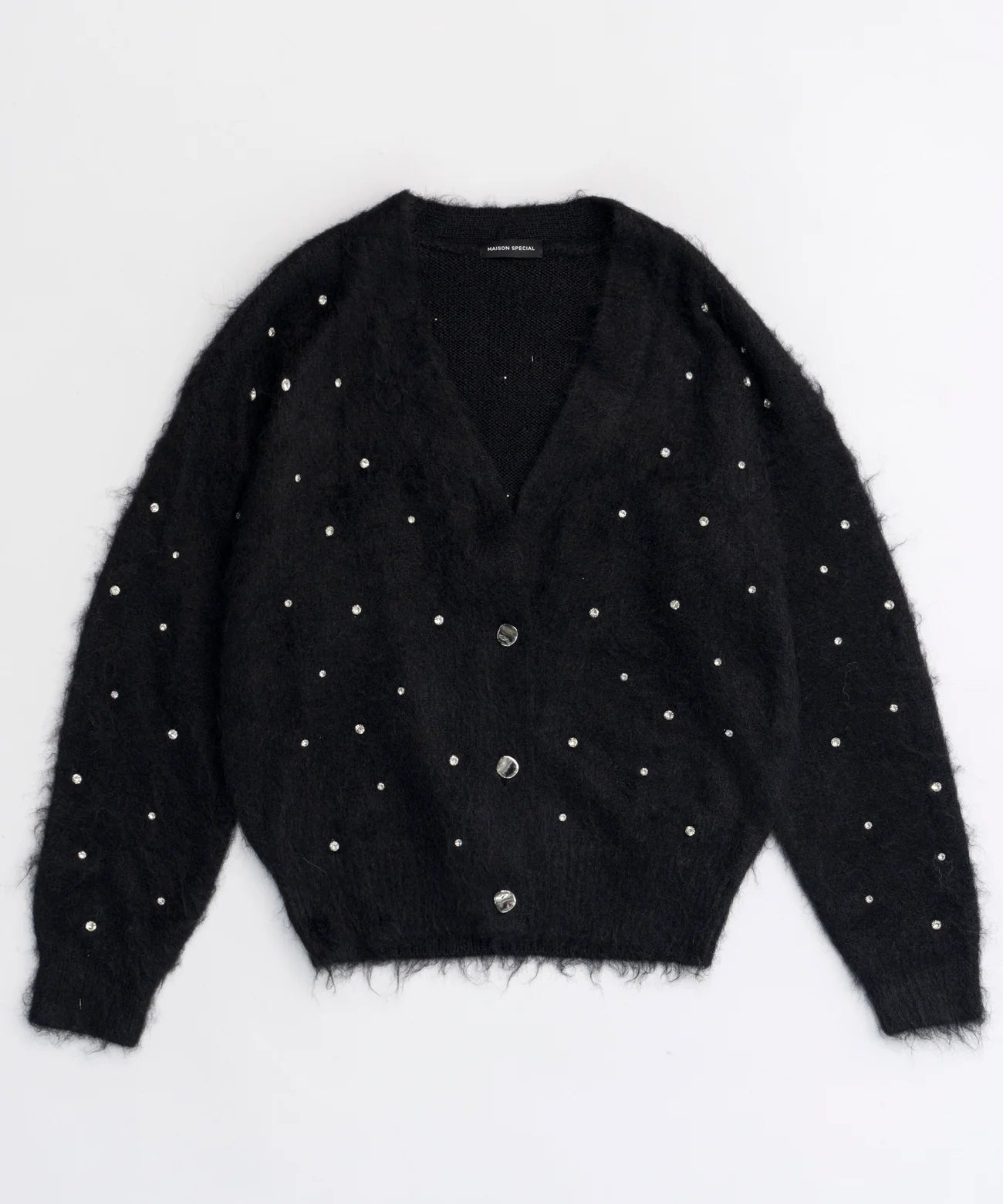 MAISON SPECIAL-【予約販売】Sparkling Bijou Knit Cardigan-NOWALL