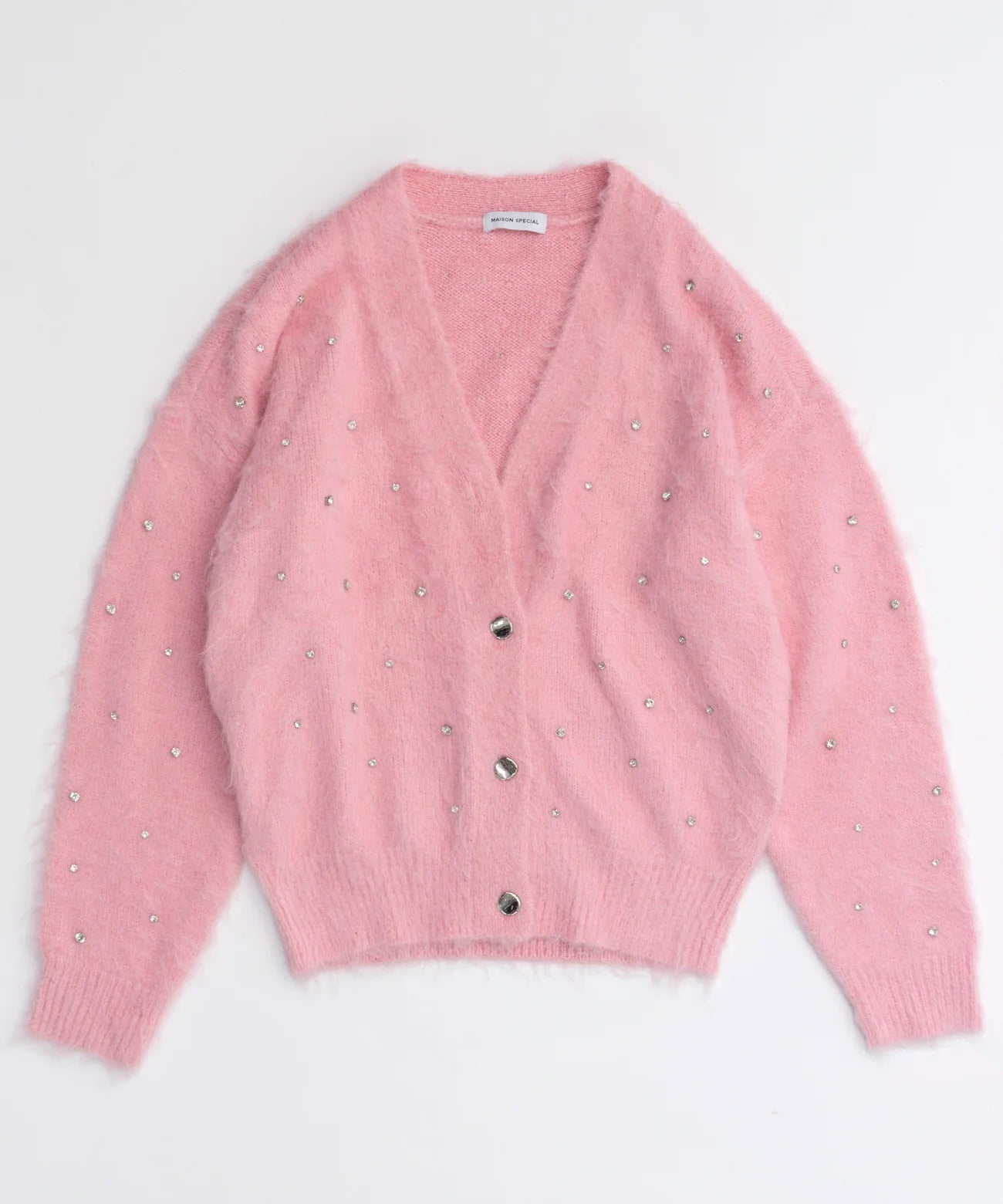 MAISON SPECIAL-【予約販売】Sparkling Bijou Knit Cardigan-NOWALL