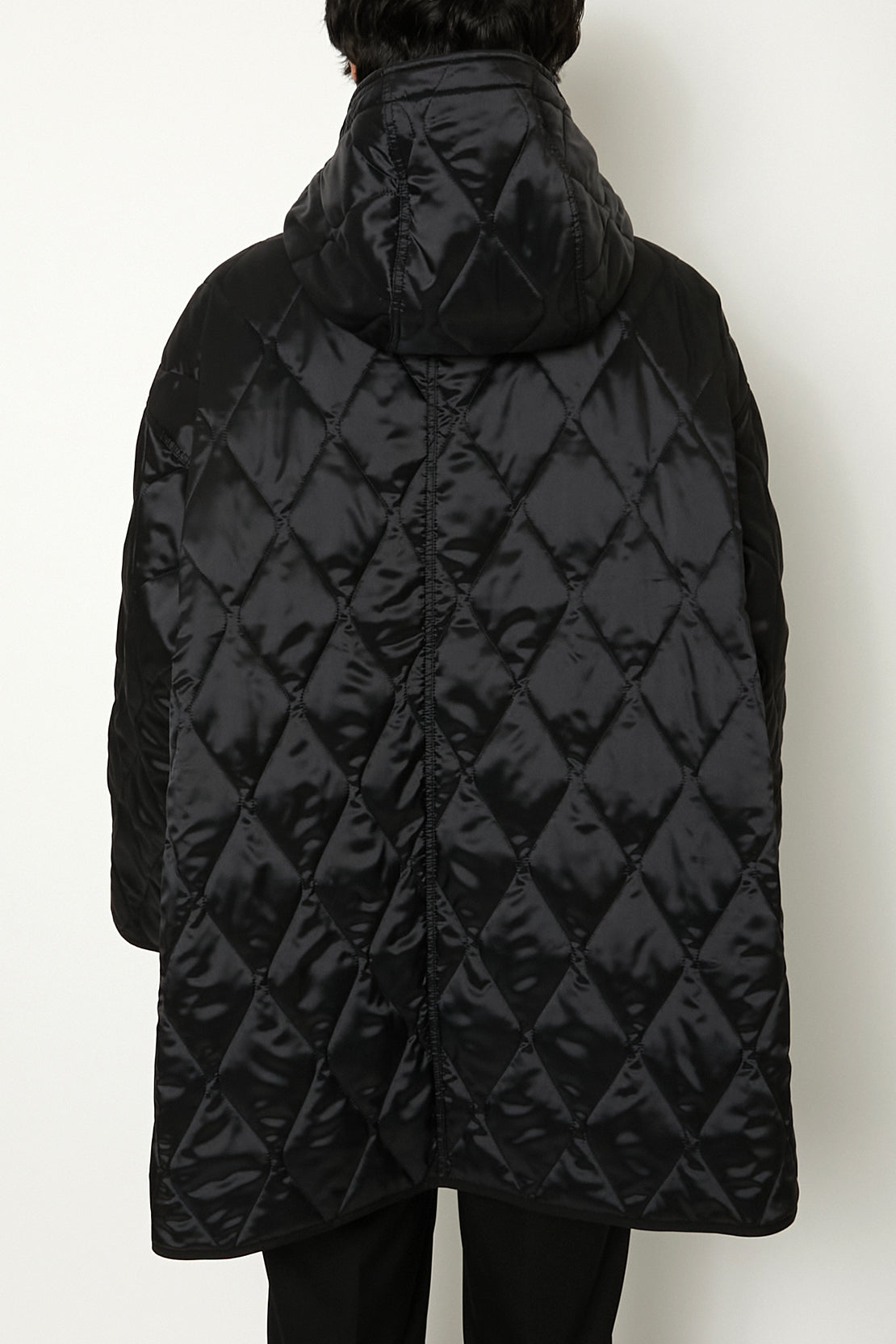 ALMOSTBLACK-WOVEN MODS COAT-NOWALL