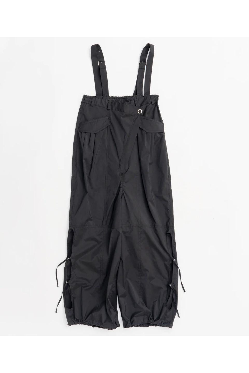MAISON SPECIAL-2way Suspender Parachute Pants-NOWALL