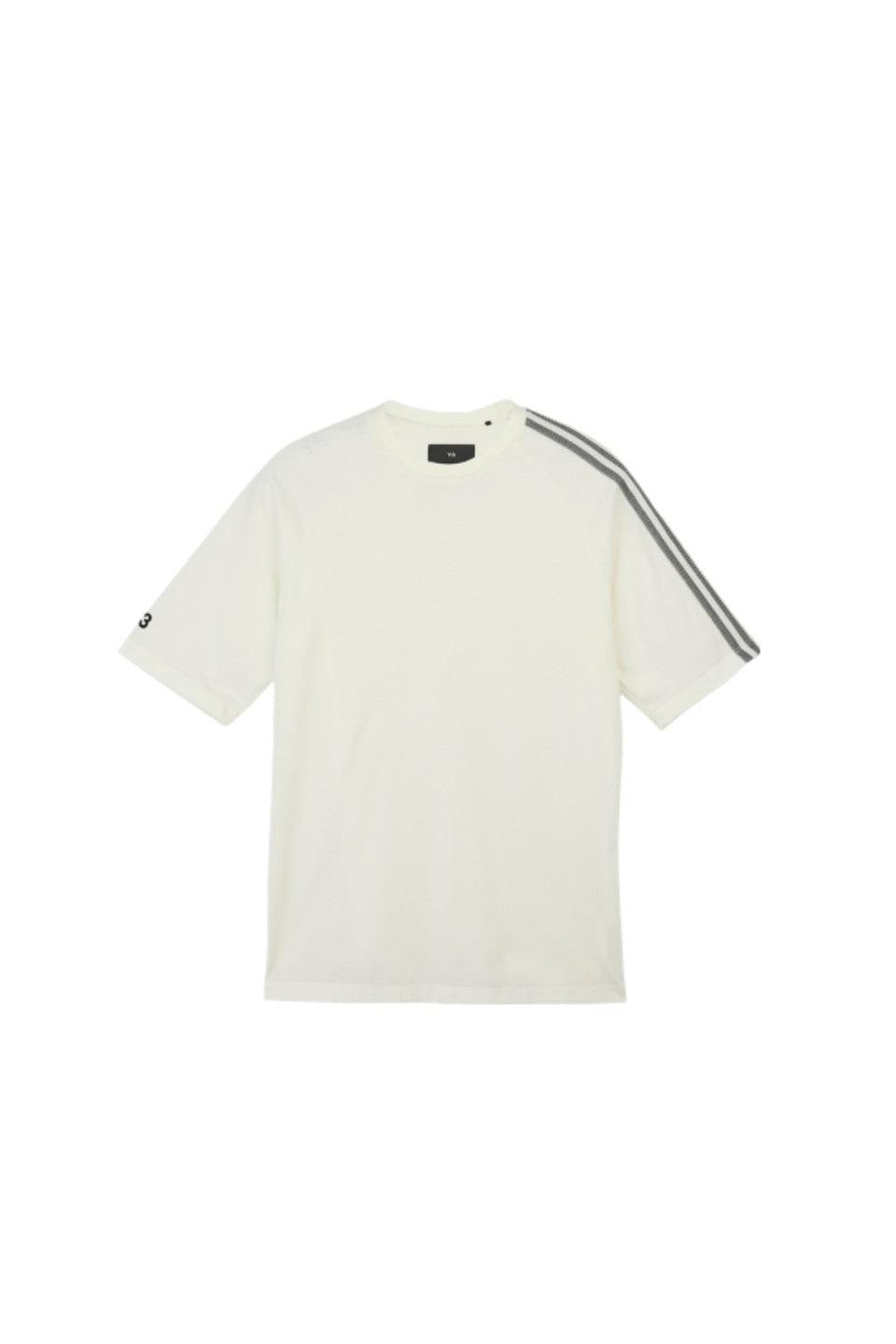 Y-3-3 STRIPE SHORT SLEEVE TEE (3S SS TEE)-NOWALL