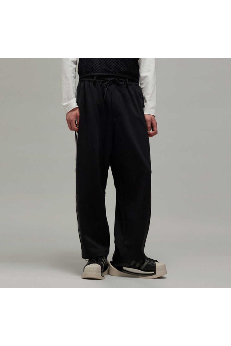 Y-3-3 Stripes Track Pants-NOWALL