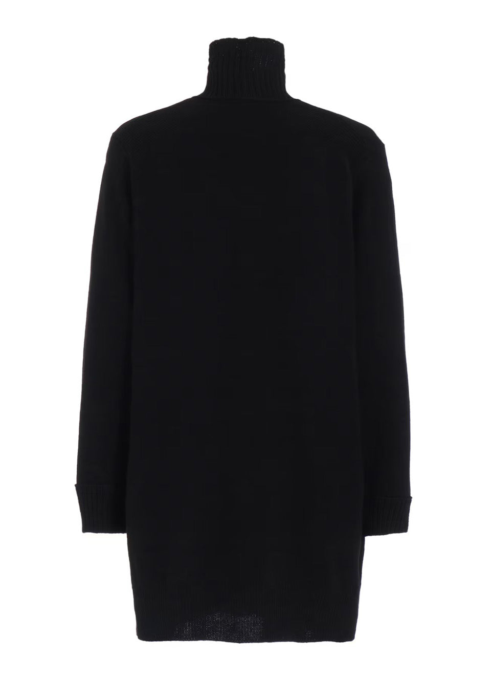 Yohji Yamamoto POUR HOMME-7G Jersey 3G Rib Designed Neck Long Cardigan-NOWALL