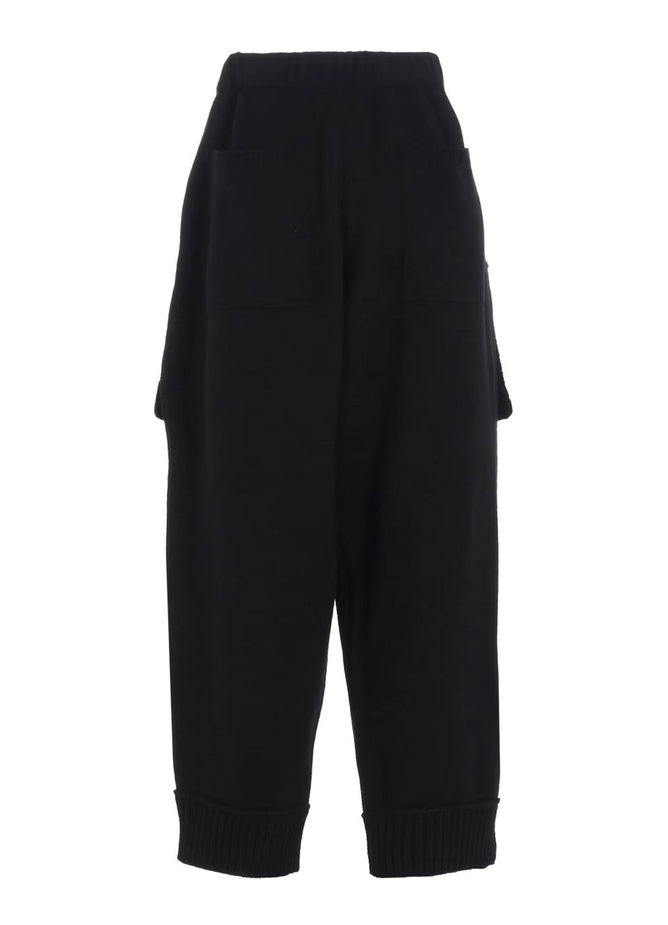 Yohji Yamamoto POUR HOMME-7G Jersey 3G Rib Pants-NOWALL