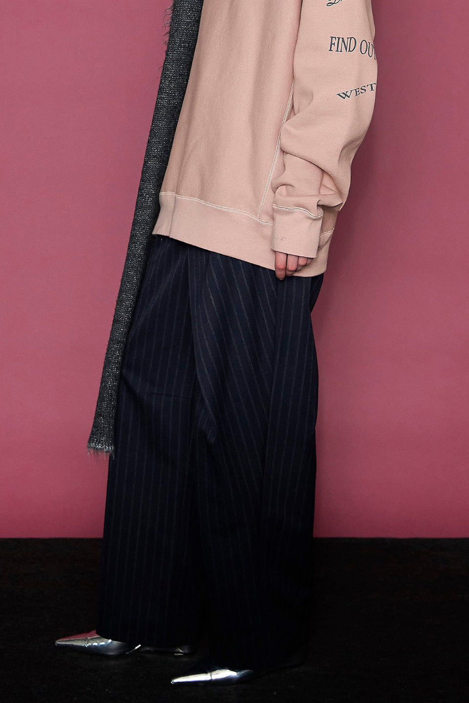 MAISON SPECIAL-Asymmetry Cocoon Pants-NOWALL