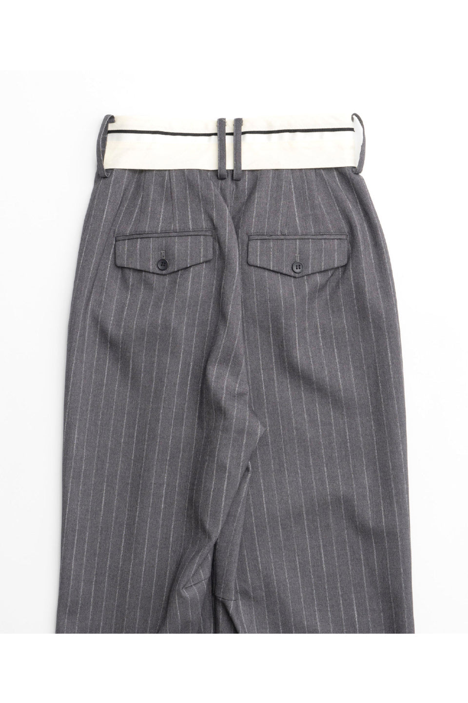 MAISON SPECIAL-Asymmetry Cocoon Pants-NOWALL