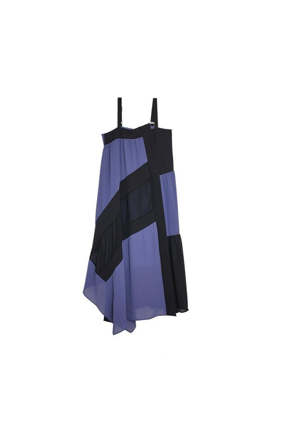 MICALLE MICALLE-Asymmetry Docking Dress-NOWALL