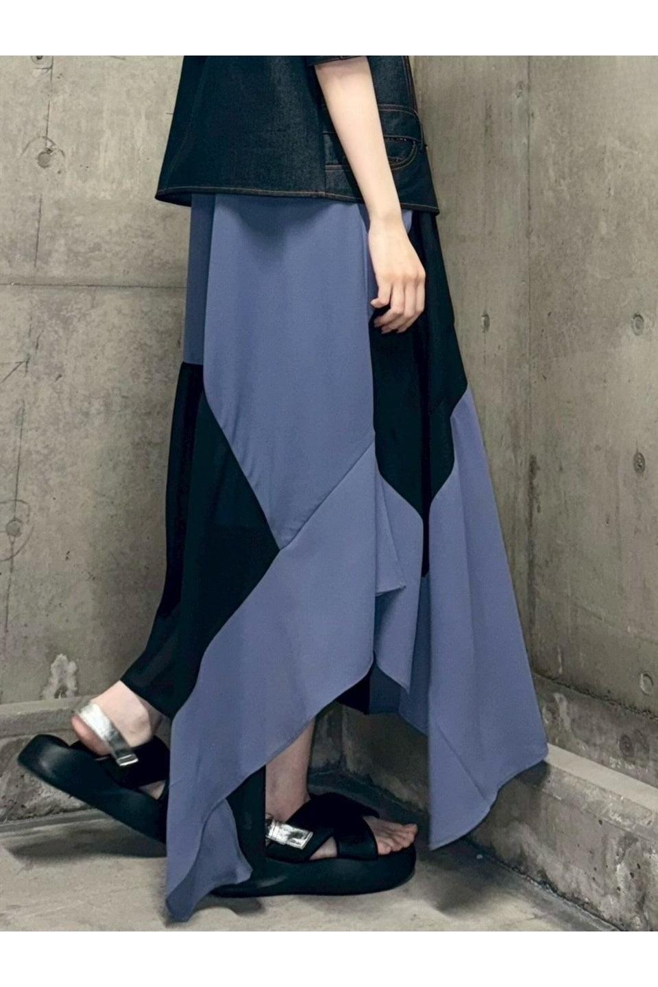 MICALLE MICALLE-Asymmetry Docking Dress-NOWALL