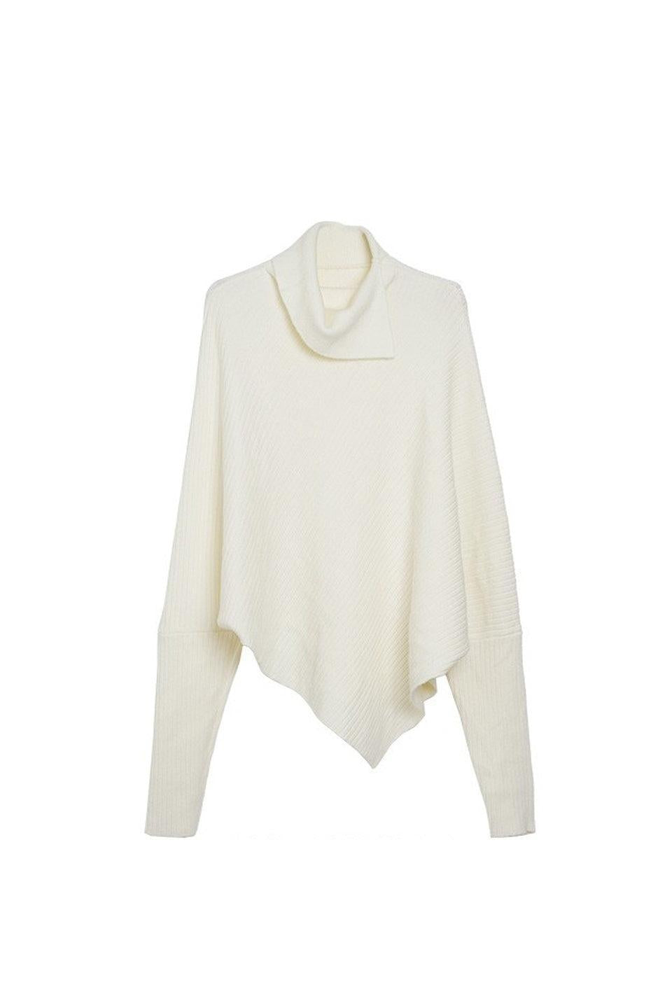 MICALLE MICALLE-Asymmetry Sweater-NOWALL