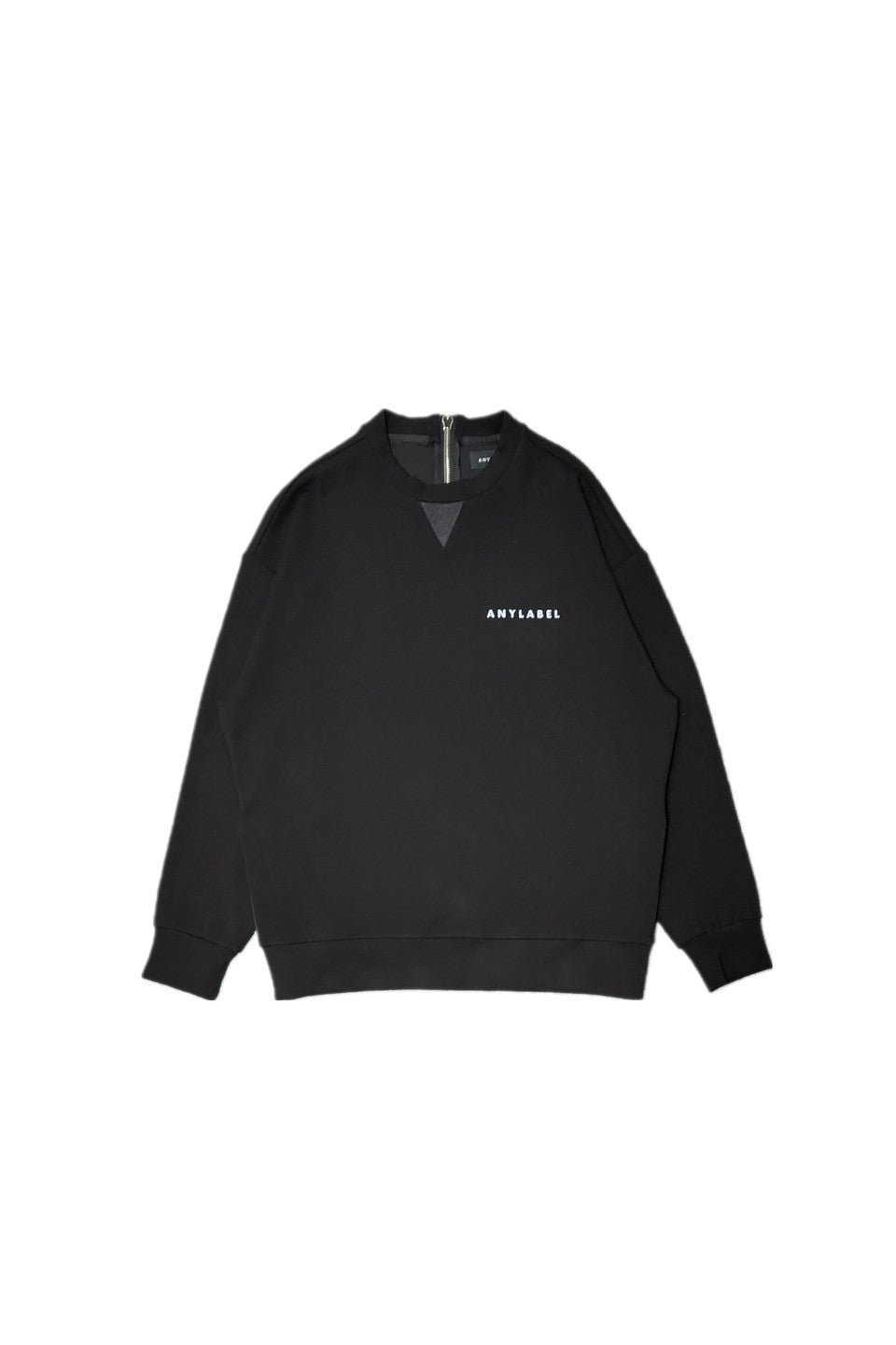 ANYLABEL-BACK ZIP SWEAT-NOWALL