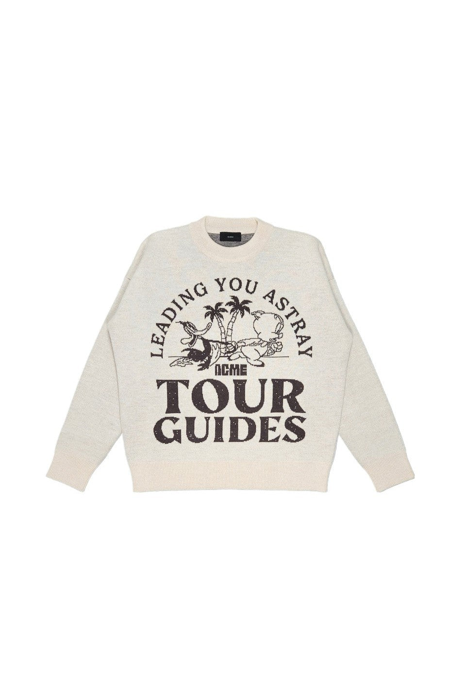 ALANUI-BEIGE BROWN TOUR GUIDES SWEATER-NOWALL