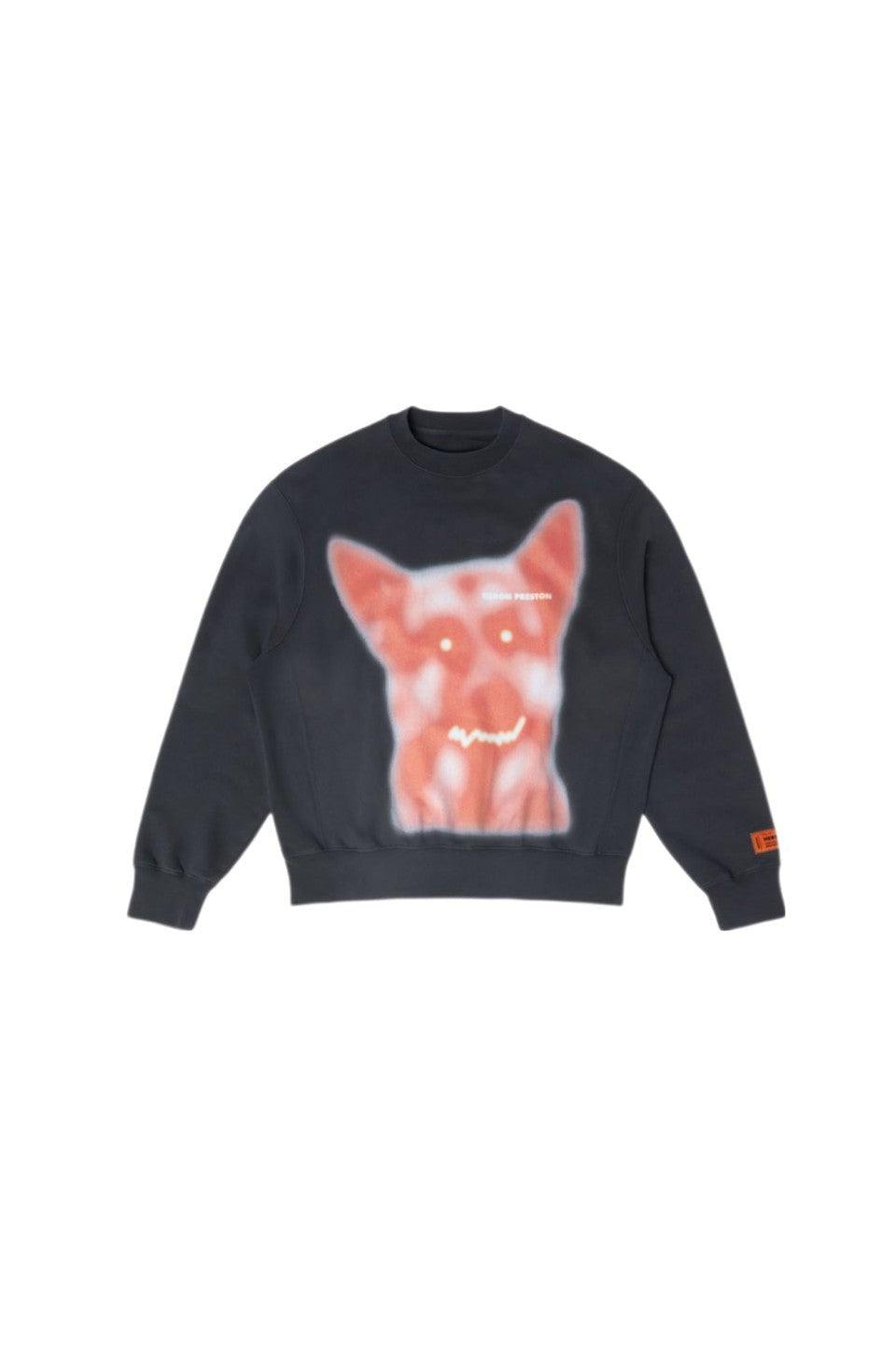 HERON PRESTON-BEWARE OF DOG CREWNECK-NOWALL