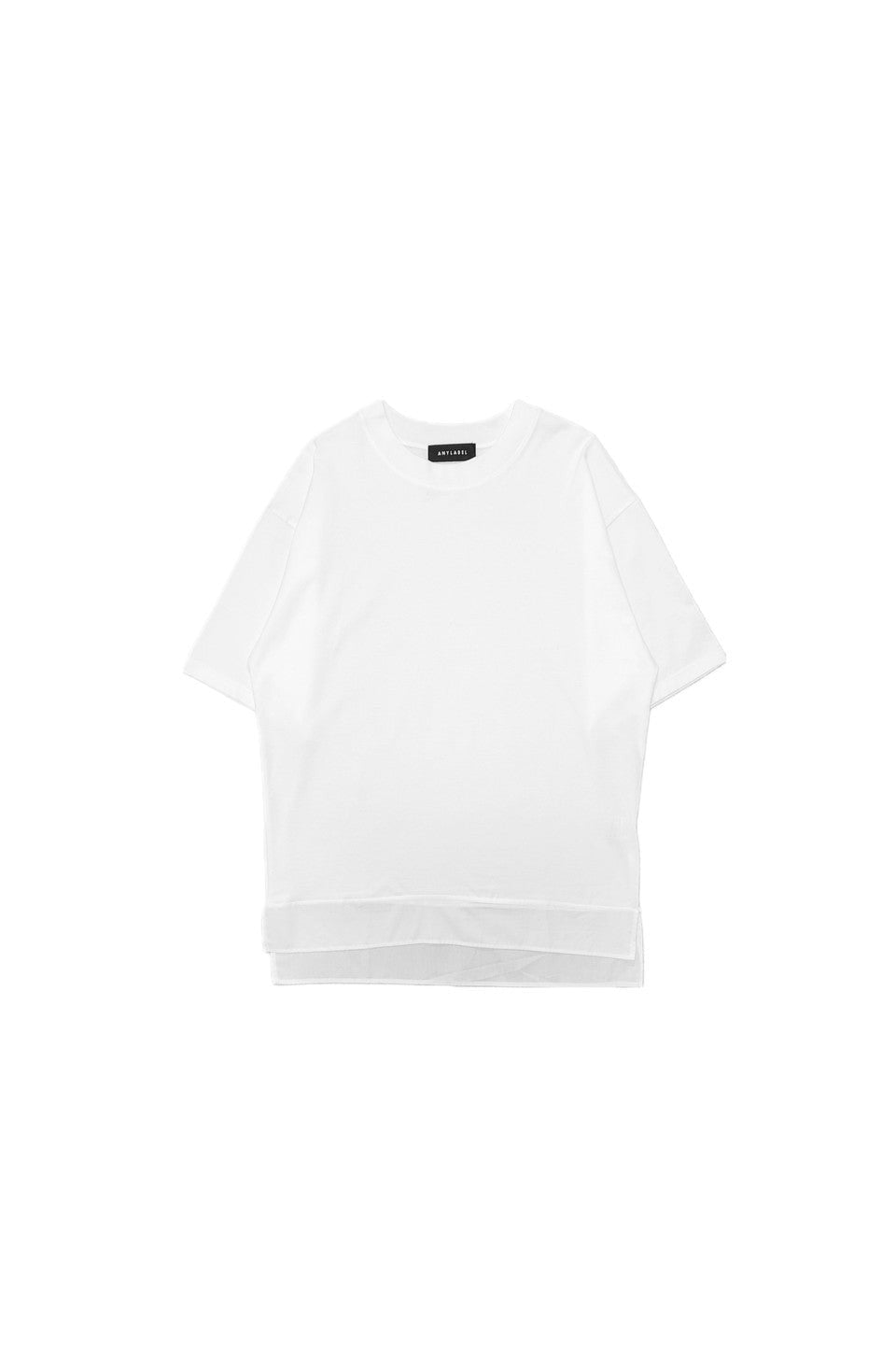 ANYLABEL-BIMATERIAL T-SHIRT-NOWALL