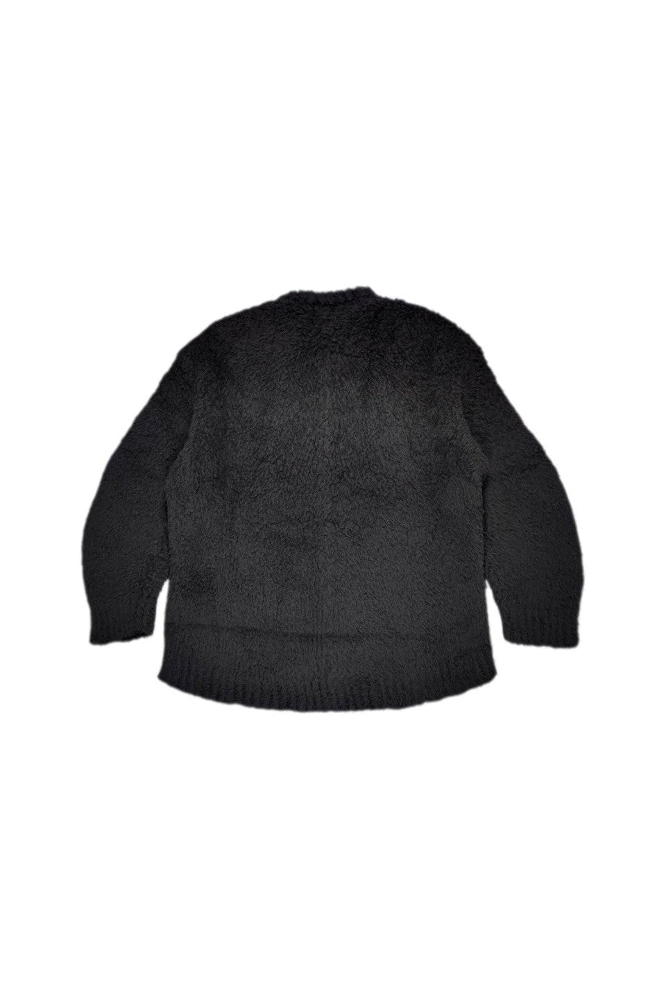 ALMOSTBLACK-BOA 3D CRW NECK KNIT-NOWALL