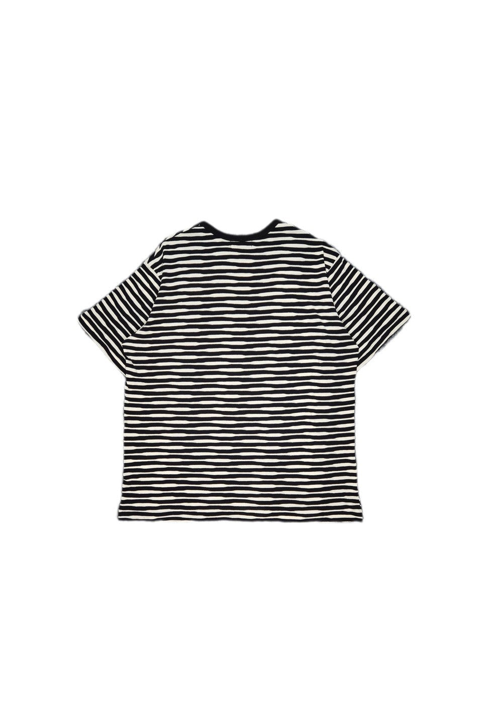 Yohji Yamamoto POUR HOMME-BORDER PATTERN S/S T-SHIRT-NOWALL