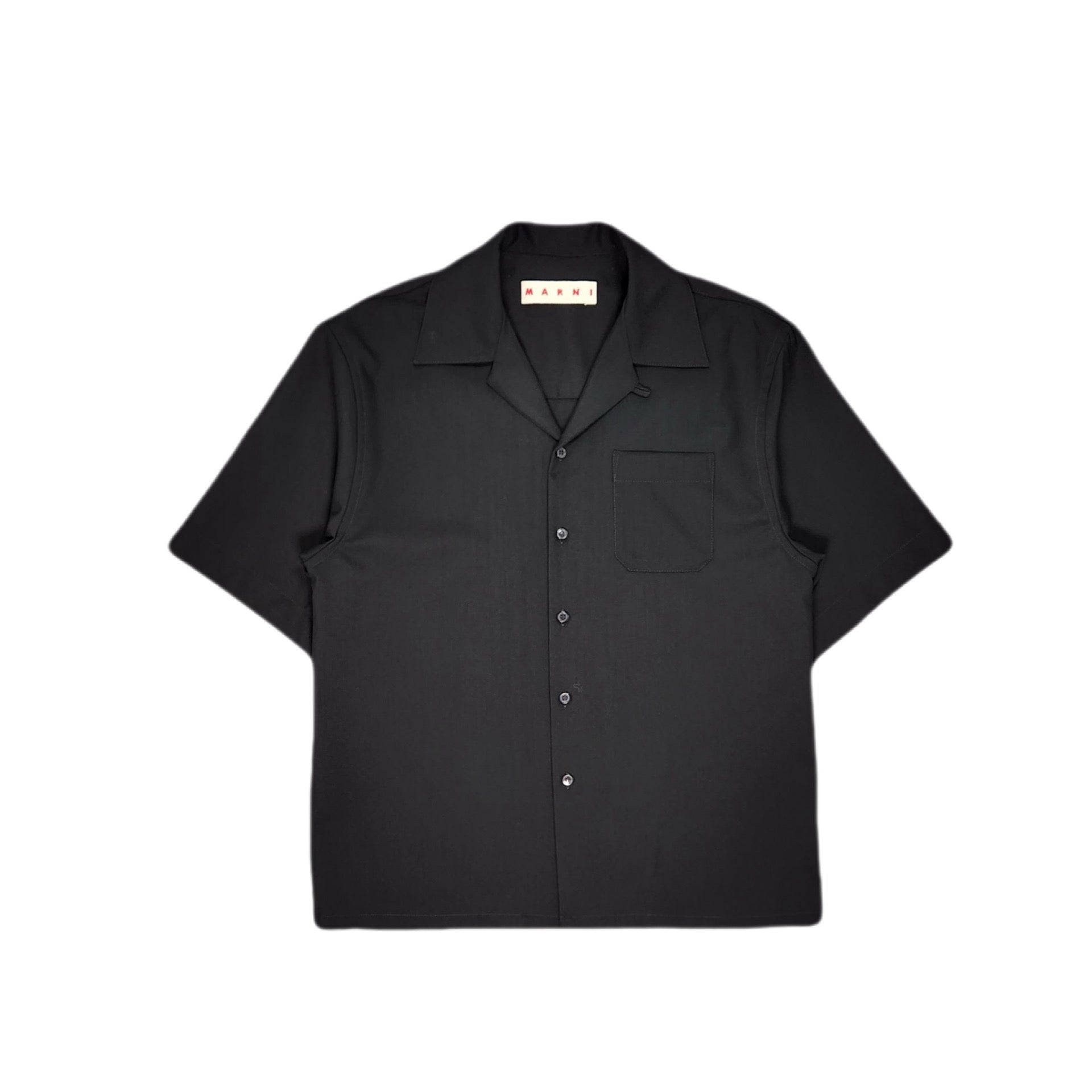 MARNI-TROPICAL WOOL BOWLING SHIRT-NOWALL