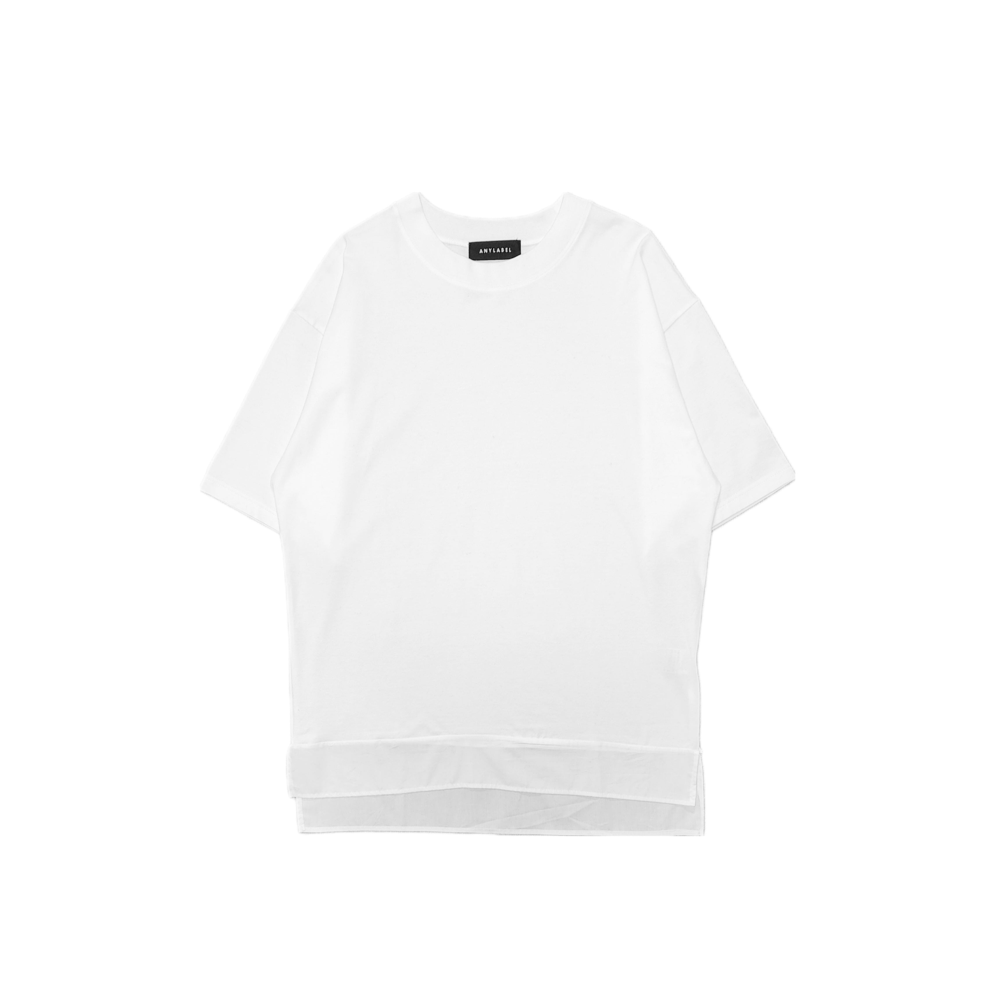 ANYLABEL-BIMATERIAL T-SHIRT-NOWALL