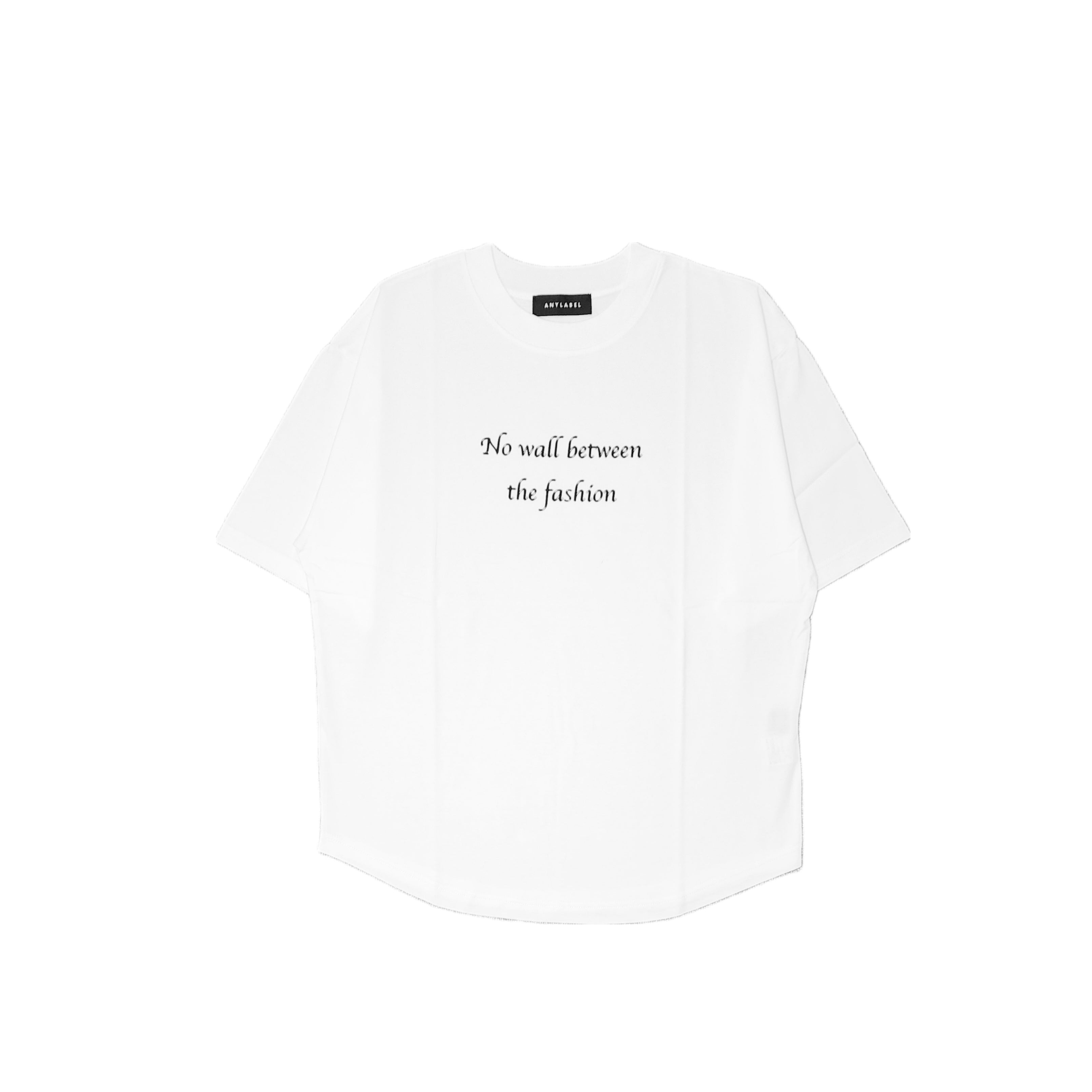 ANYLABEL-MESSAGE OVERSIZED T-SHIRT-NOWALL