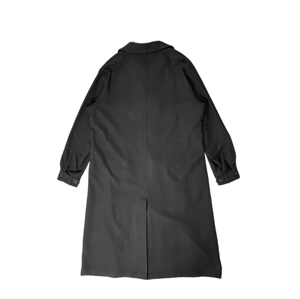 Yohji Yamamoto POUR HOMME-Flannel x Denim Coat-NOWALL