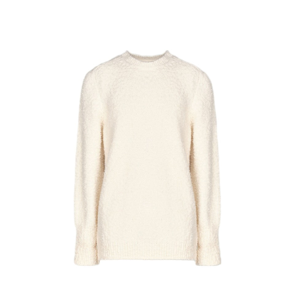 Maison Margiela-＜GENDERLESS＞COTTON NYLON PILE CREW NECK KNIT-NOWALL