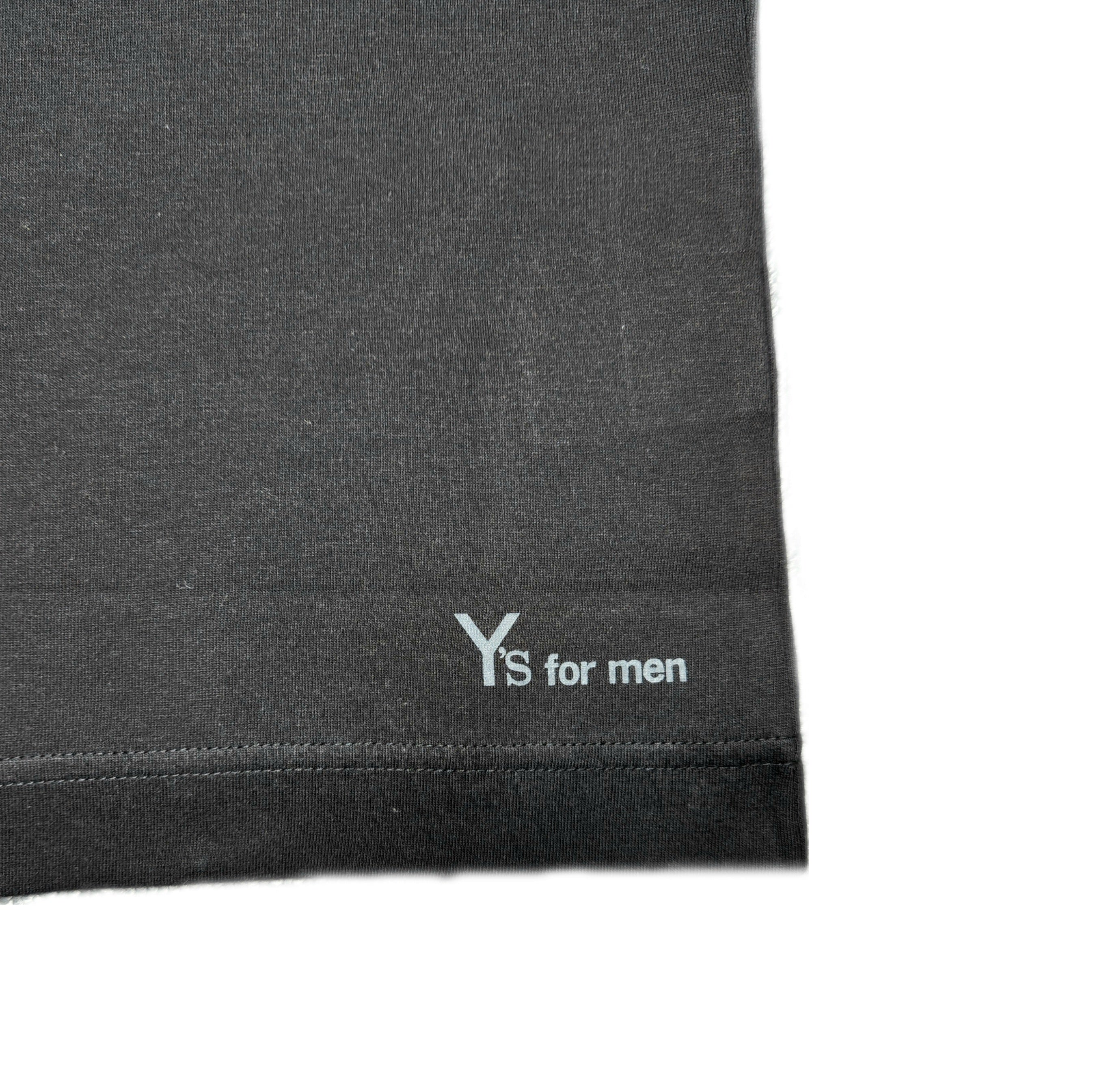 Y's for men-LOGO PRINT SHORT SLEEVE T-SHIRTS-NOWALL