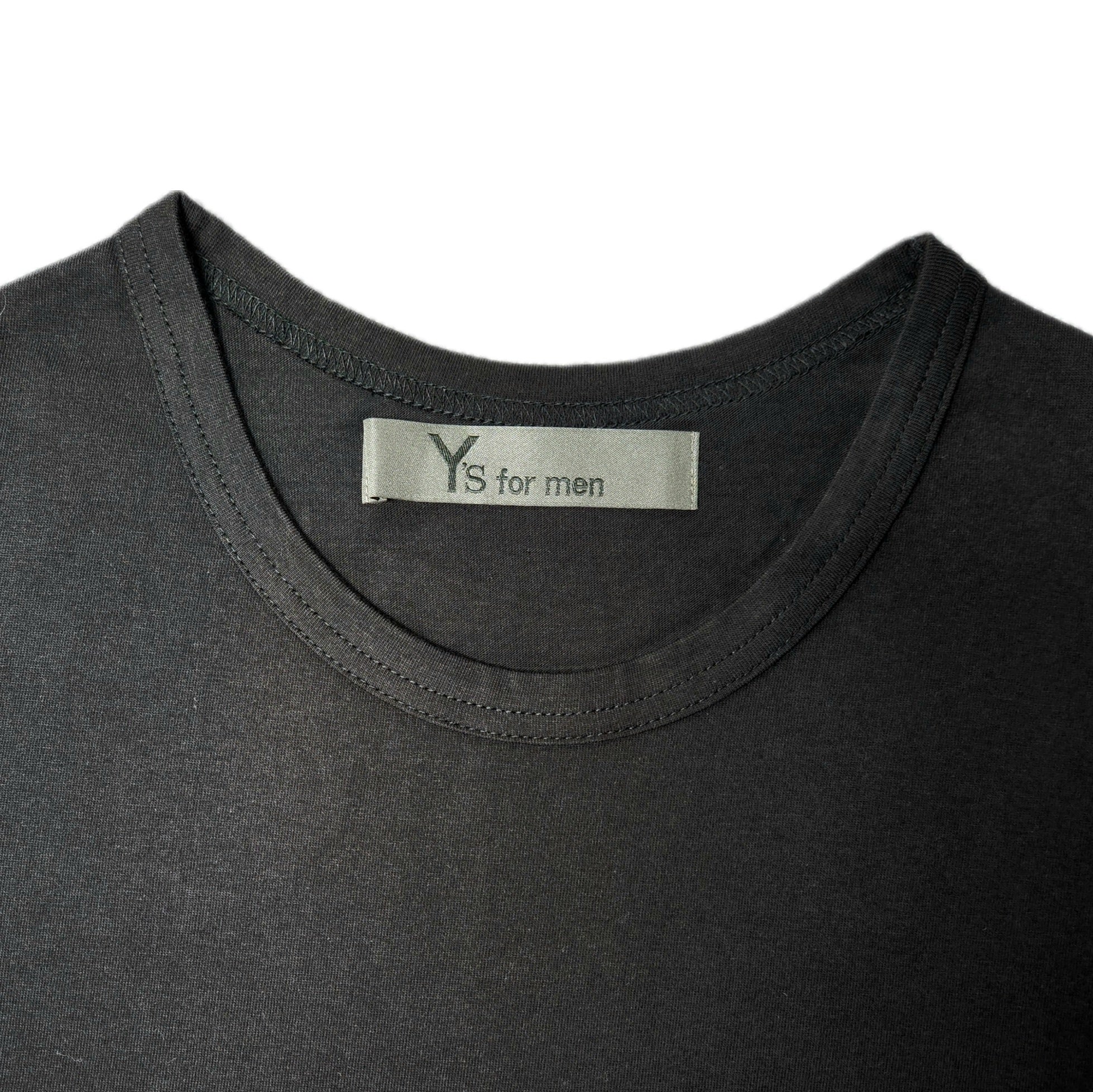 Y's for men-LOGO PRINT SHORT SLEEVE T-SHIRTS-NOWALL