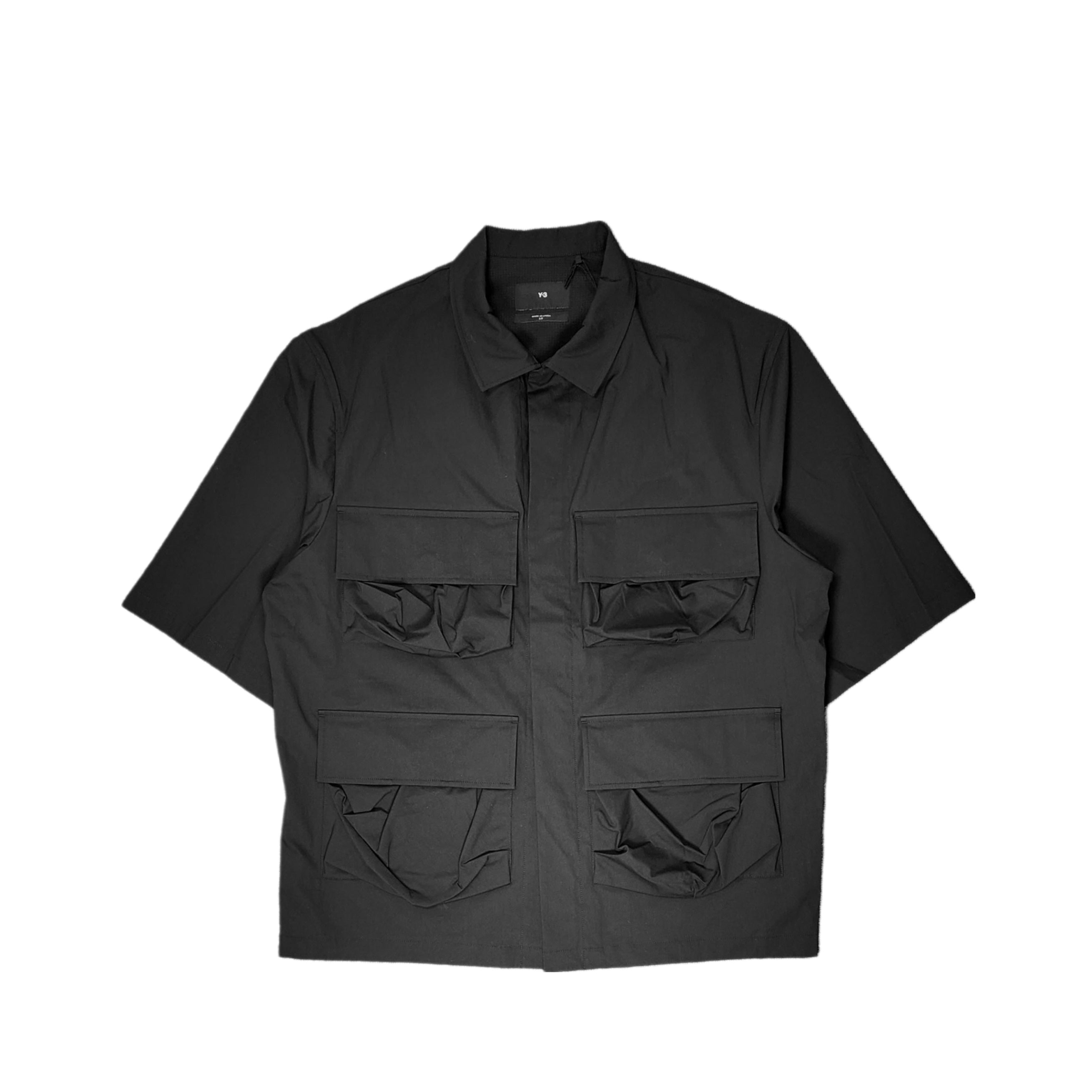 Y-3-SHORT SLEEVE POCKET SHIRT(SS PKT SHIRT)-NOWALL