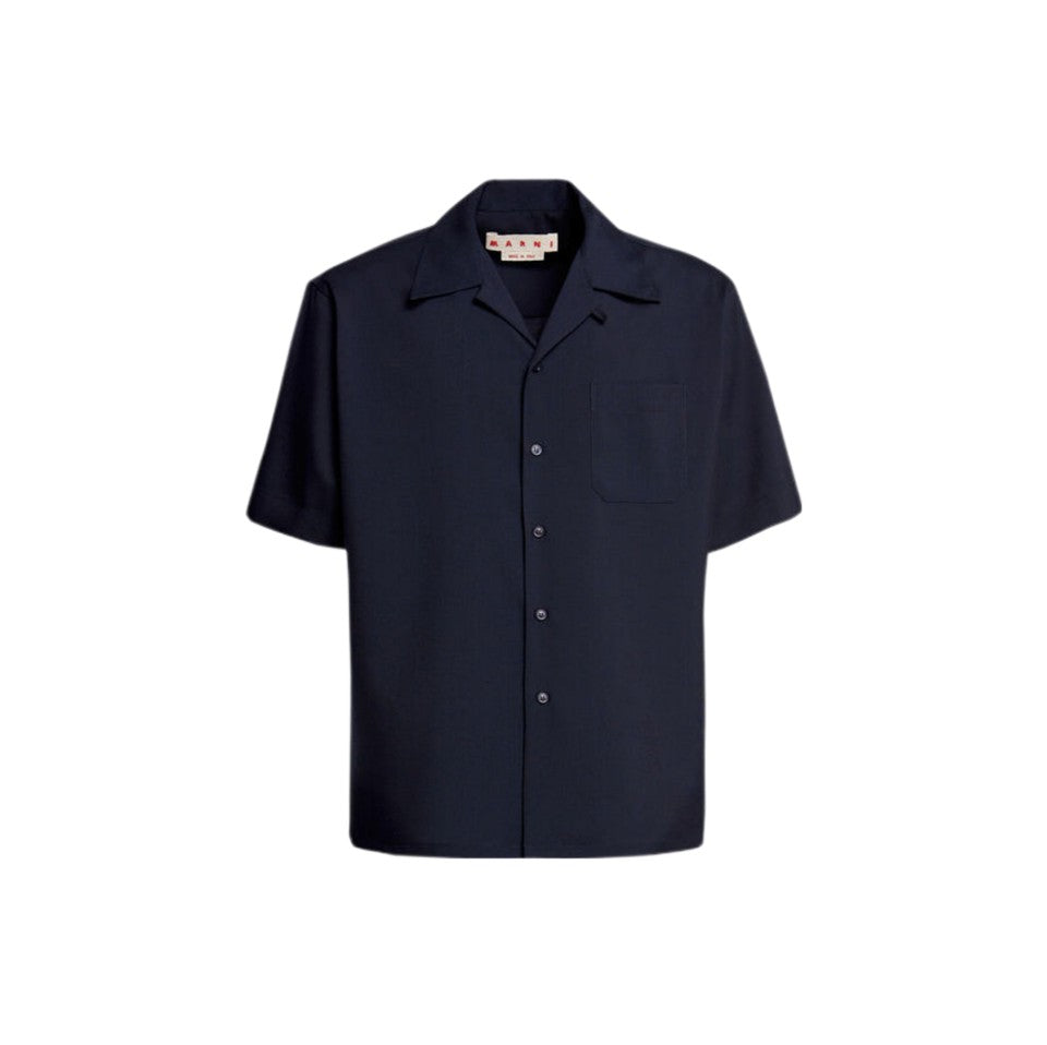 MARNI-TROPICAL WOOL BOWLING SHIRT-NOWALL