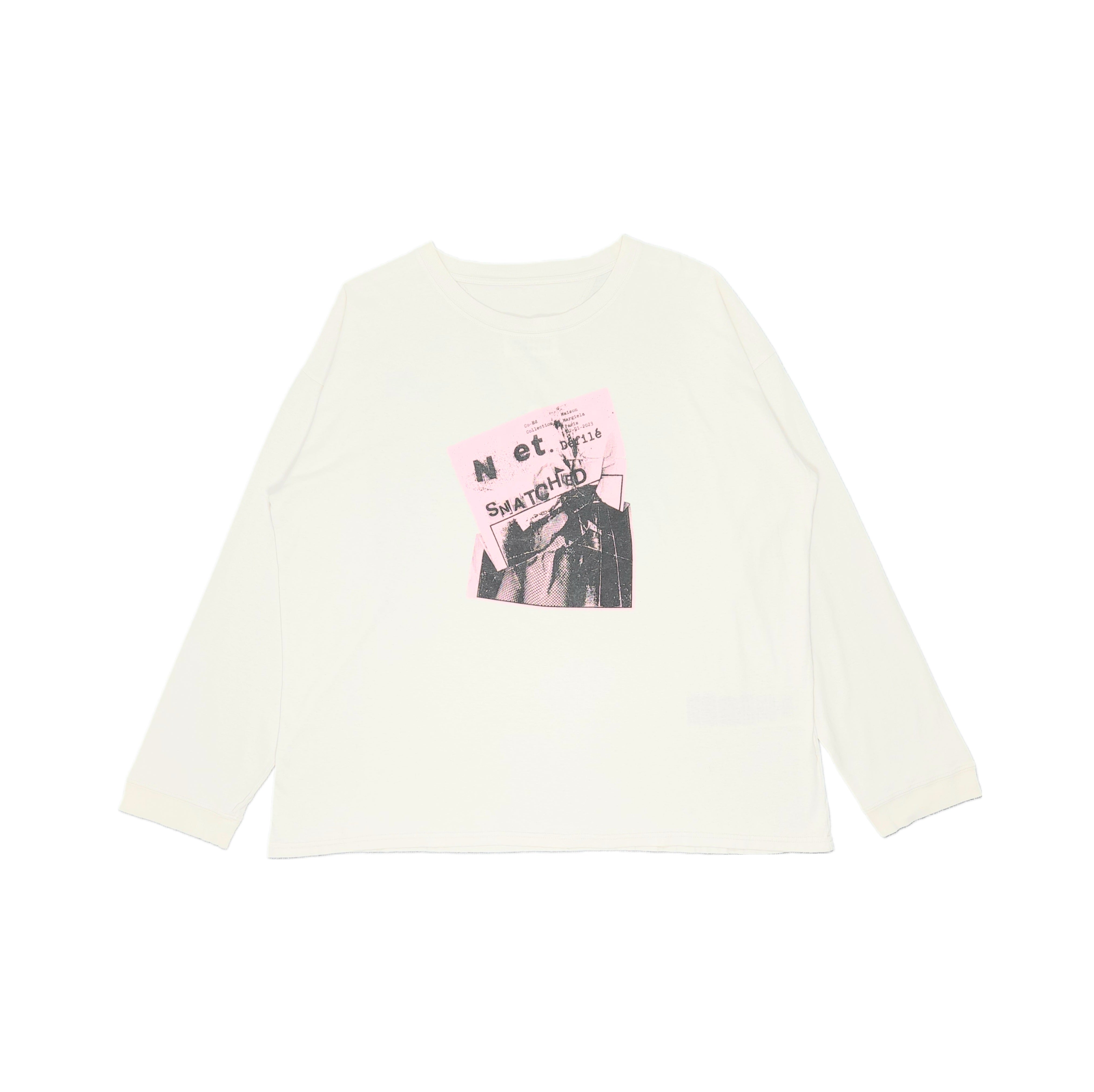 Maison Margiela-＜GENDERLESS＞LONG SLEEVE PRINTS T-shirts-NOWALL