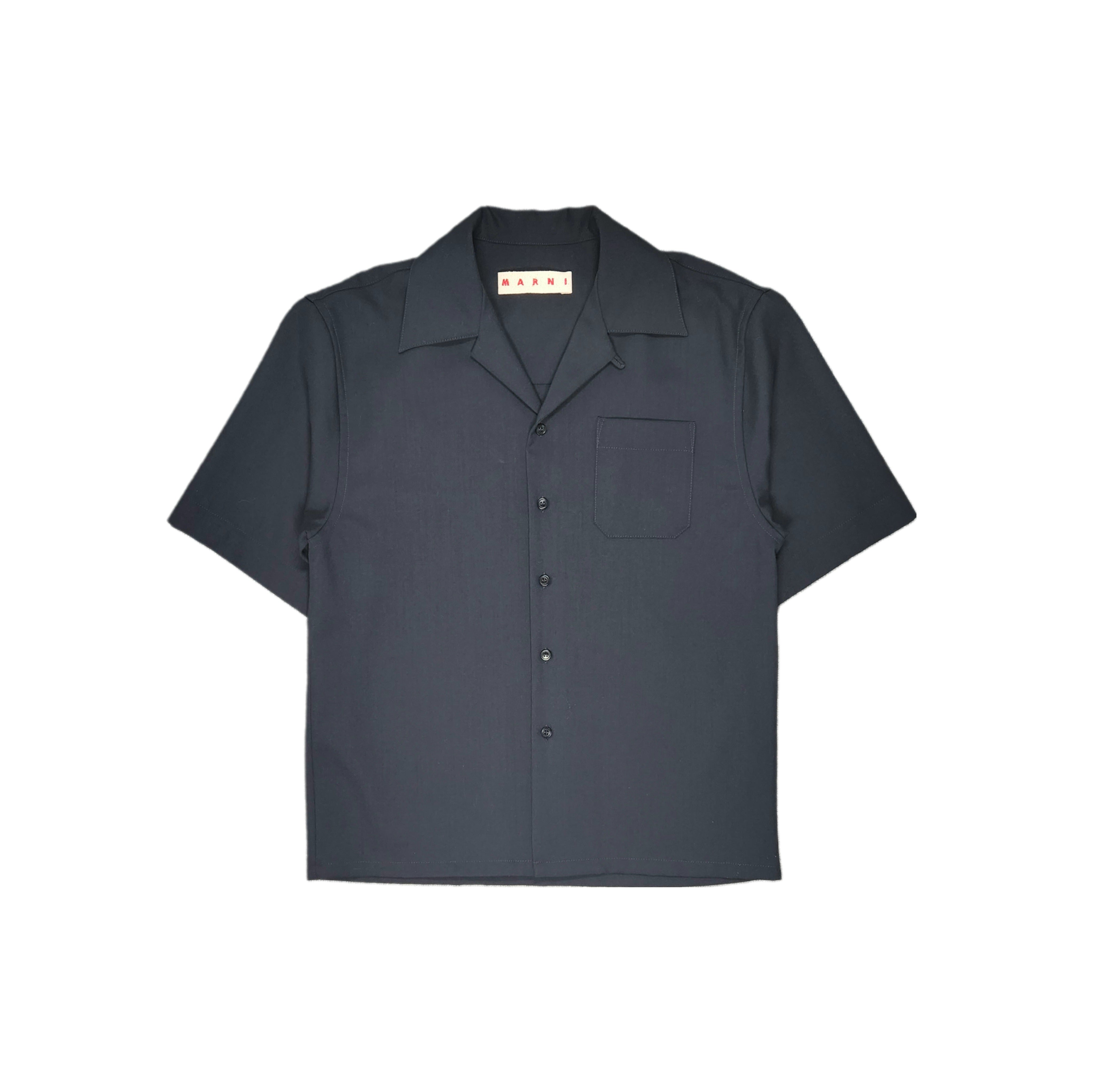 MARNI-TROPICAL WOOL BOWLING SHIRT-NOWALL