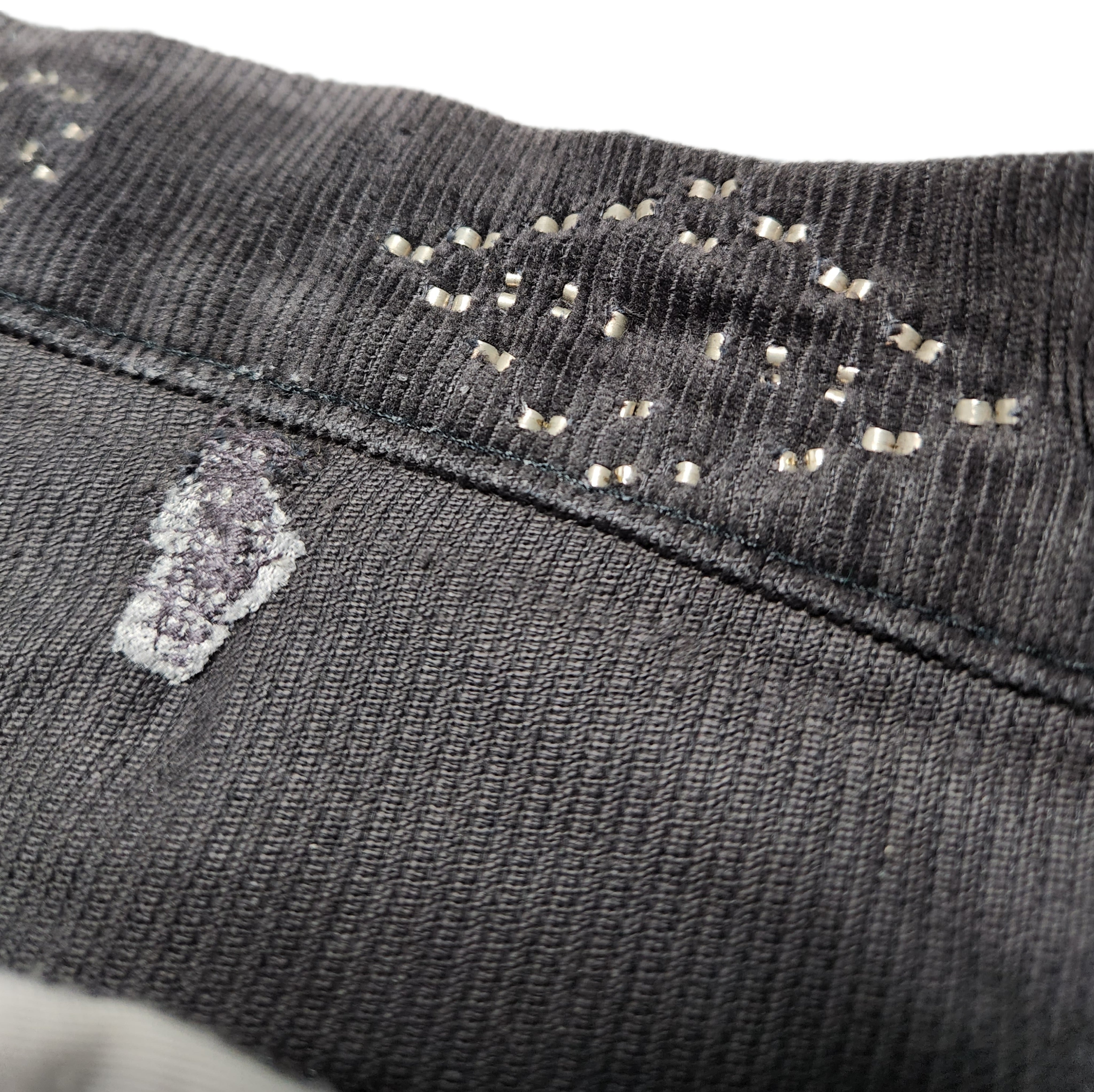 DENIM DOCTORS-STUDDED CORDUROY PANTS-NOWALL