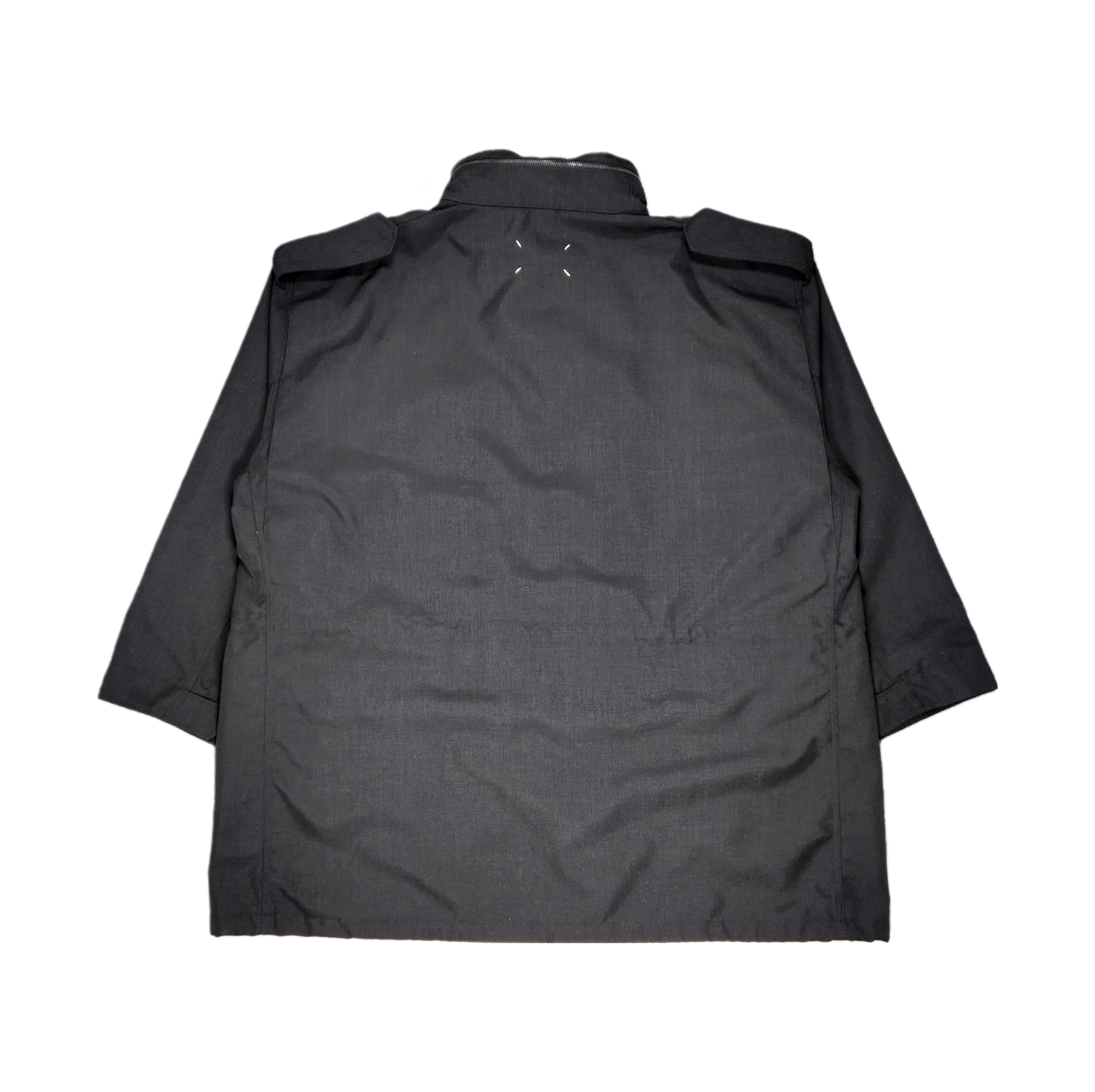 Maison Margiela-INVITATION ZIP COAT (NYLON OUTER JACKET)-NOWALL