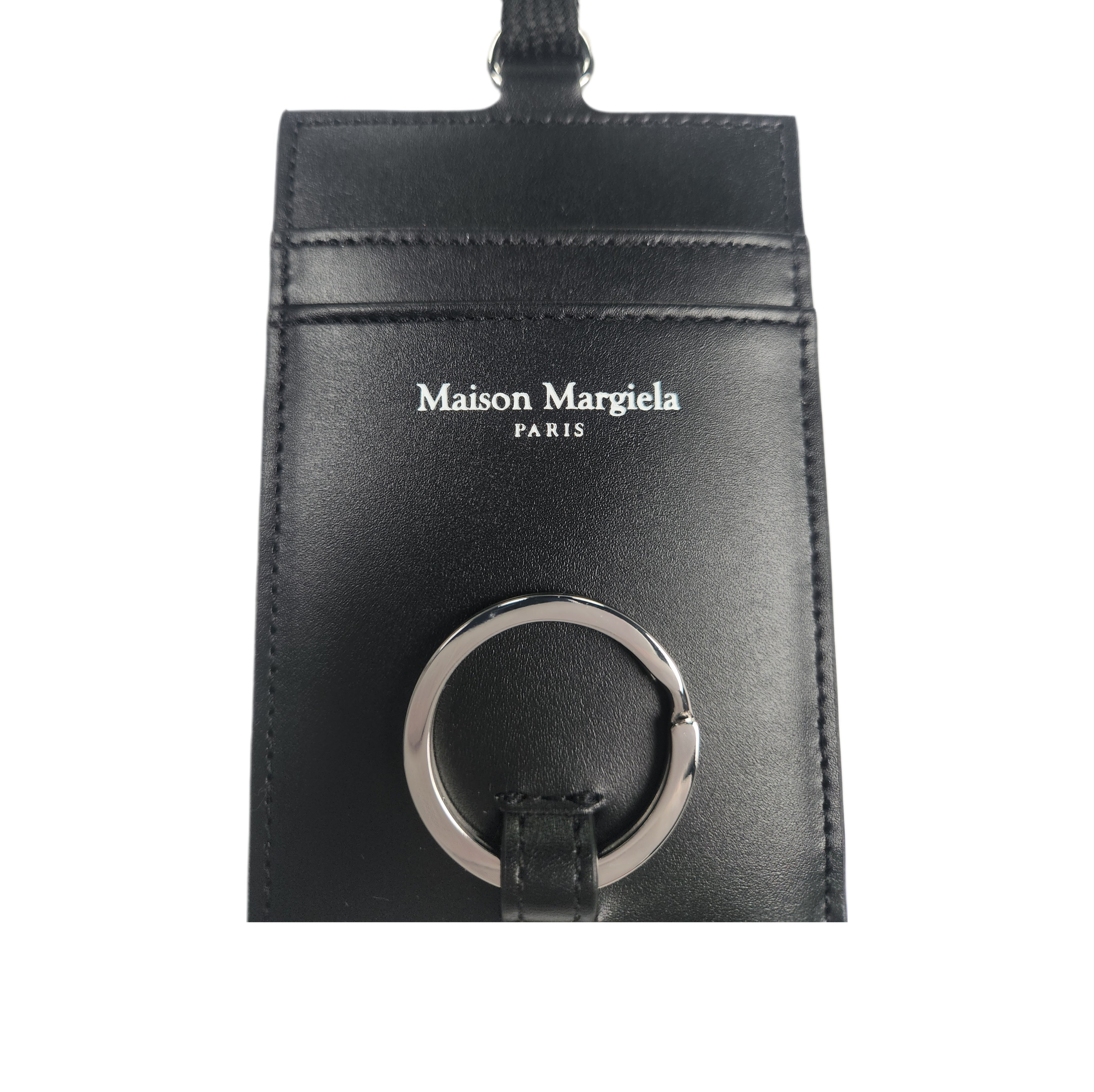 Maison Margiela-LOGO LACE CARD HOLDER-NOWALL